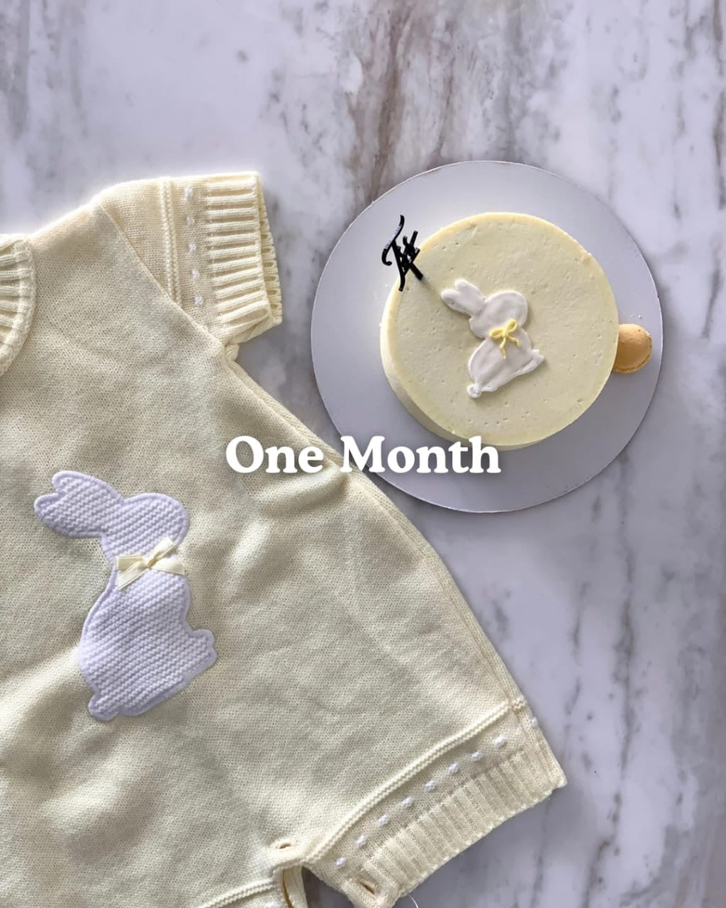 Monthly Milestones Cake