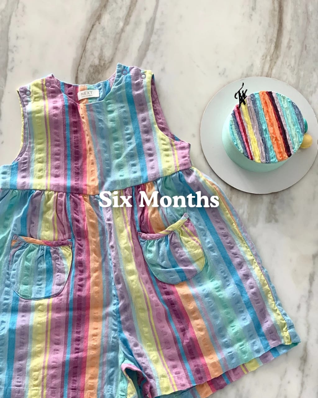 Monthly Milestones Cake