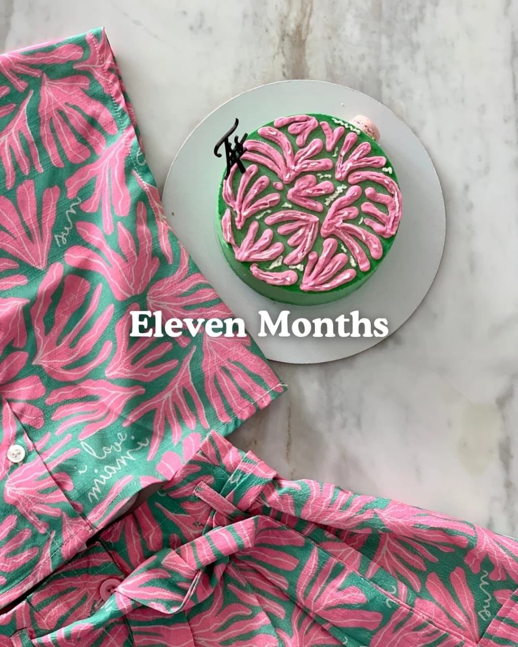 Monthly Milestones Cake