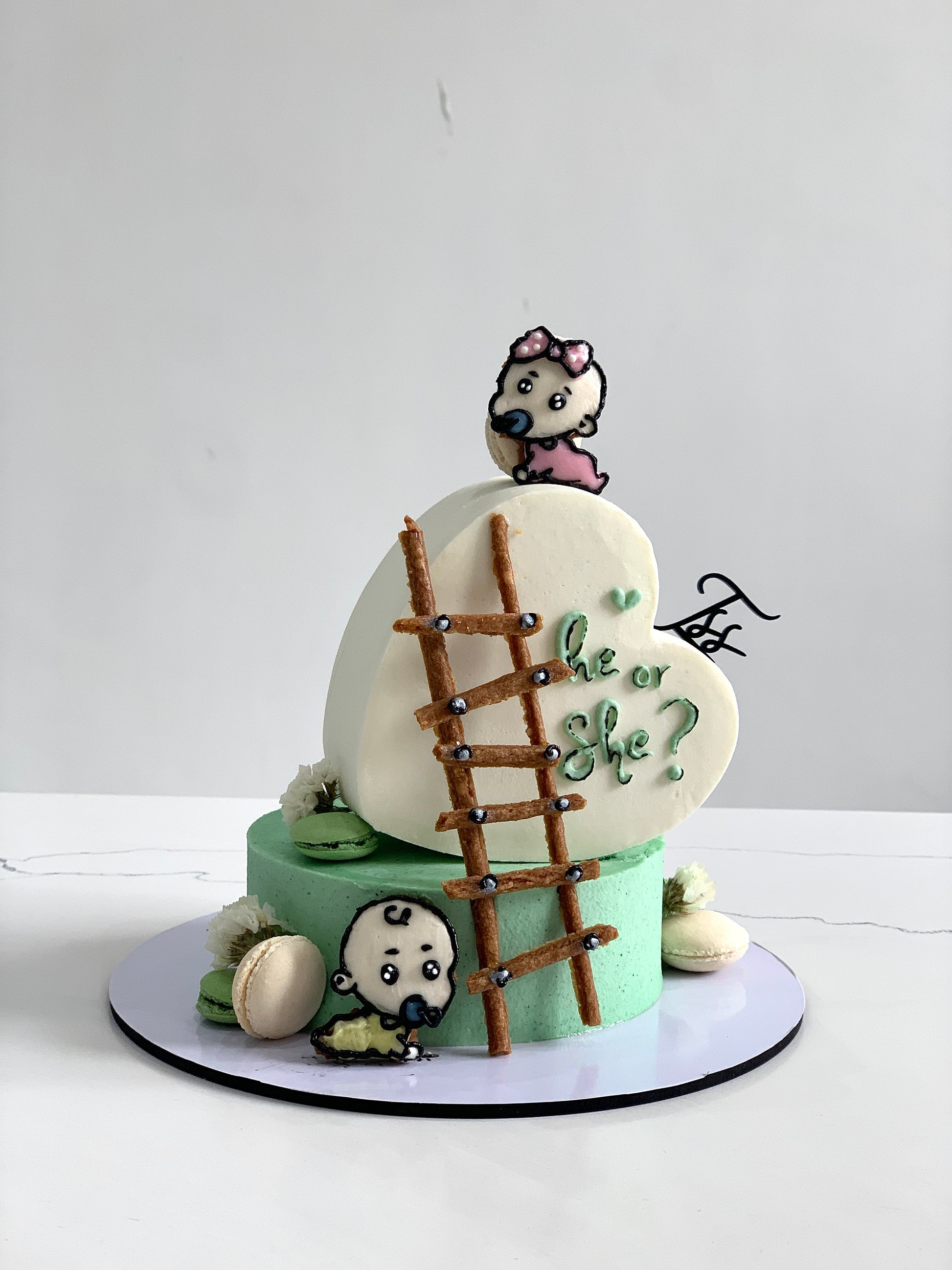 Heart Shaped Cakes by The Sinful Spoon
