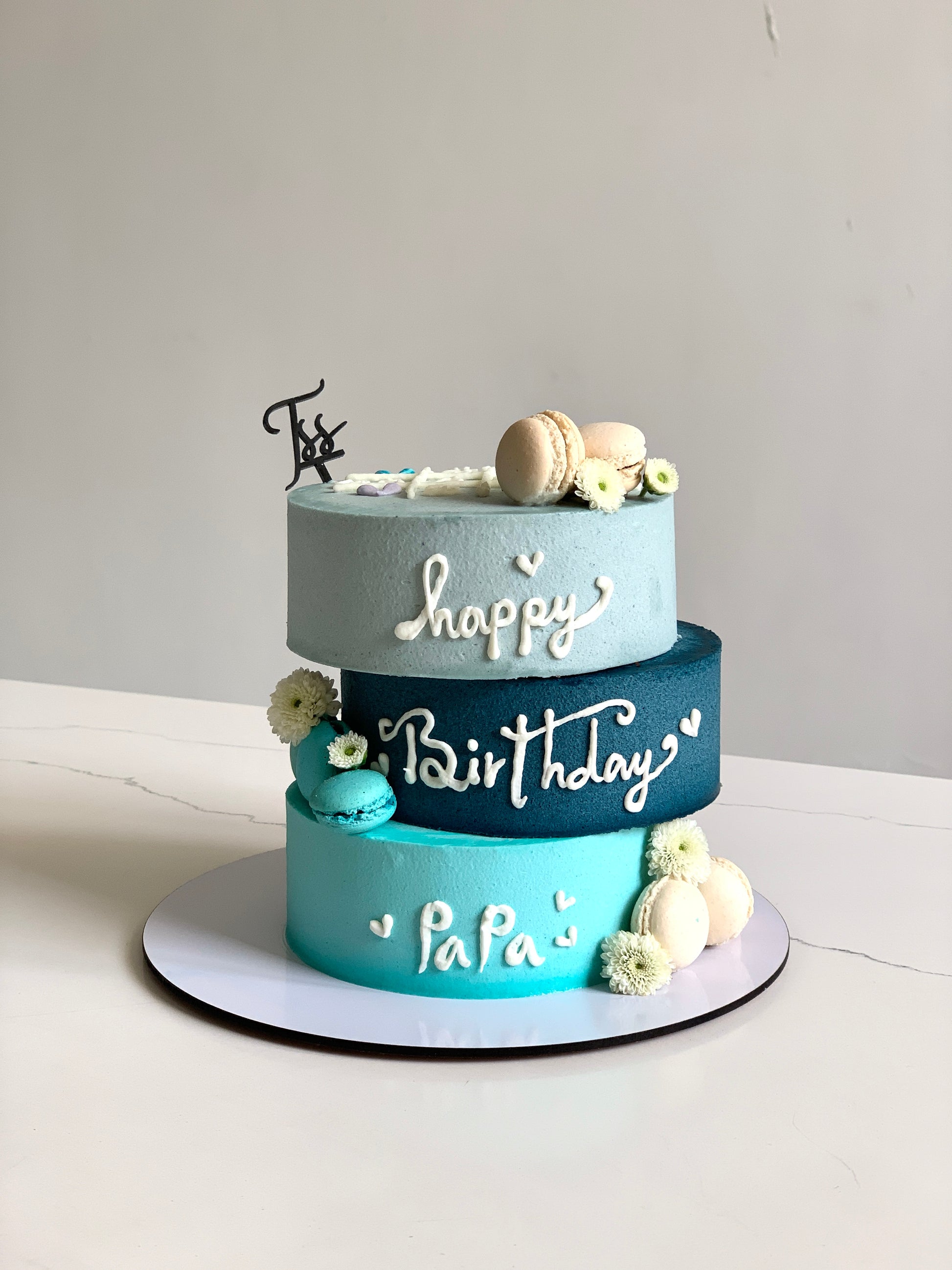 Asymmetrical Cakes by The Sinful Spoon