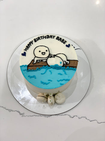 Buttercream Illustration Cakes