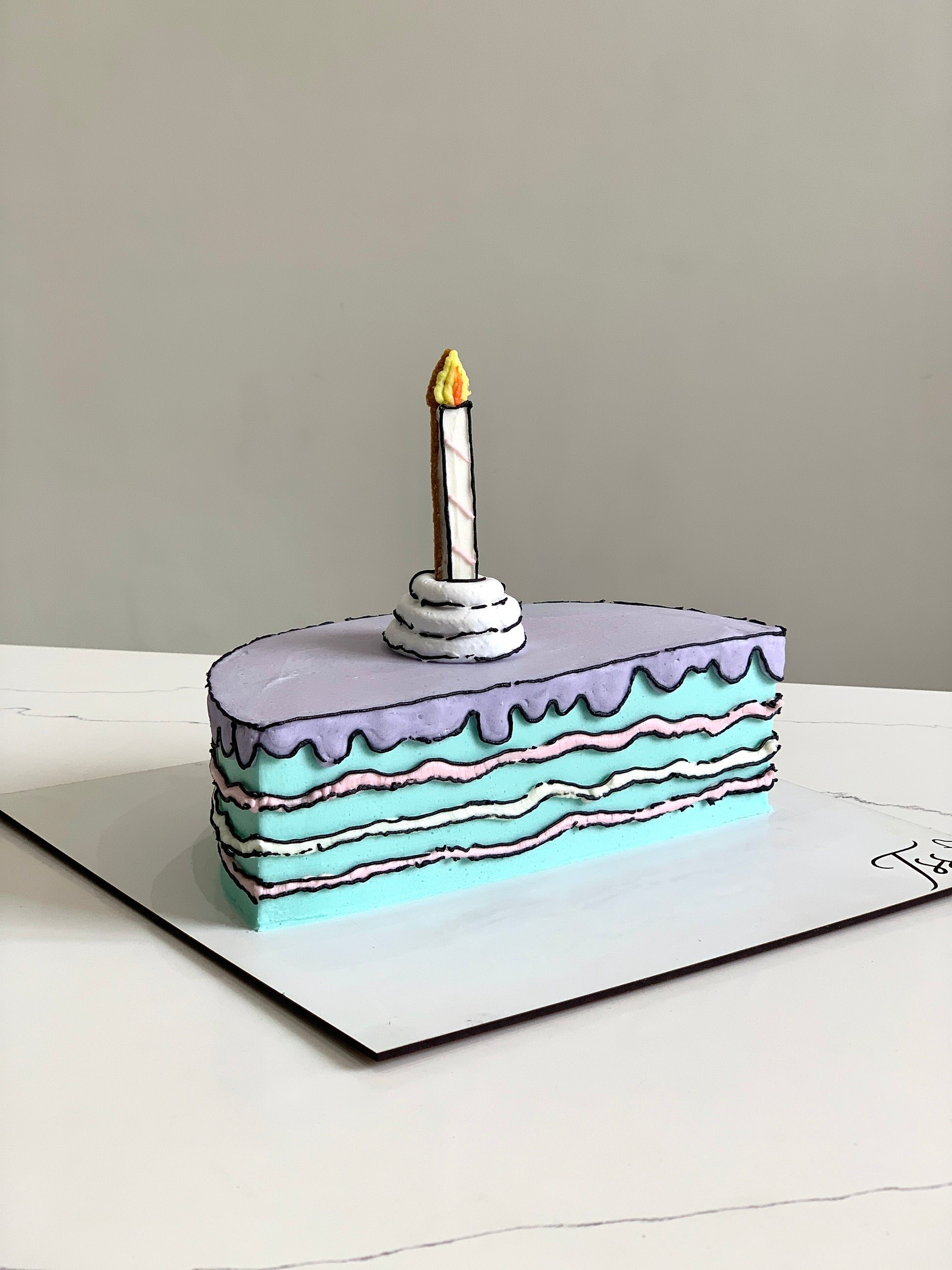 Half Birthday Cake