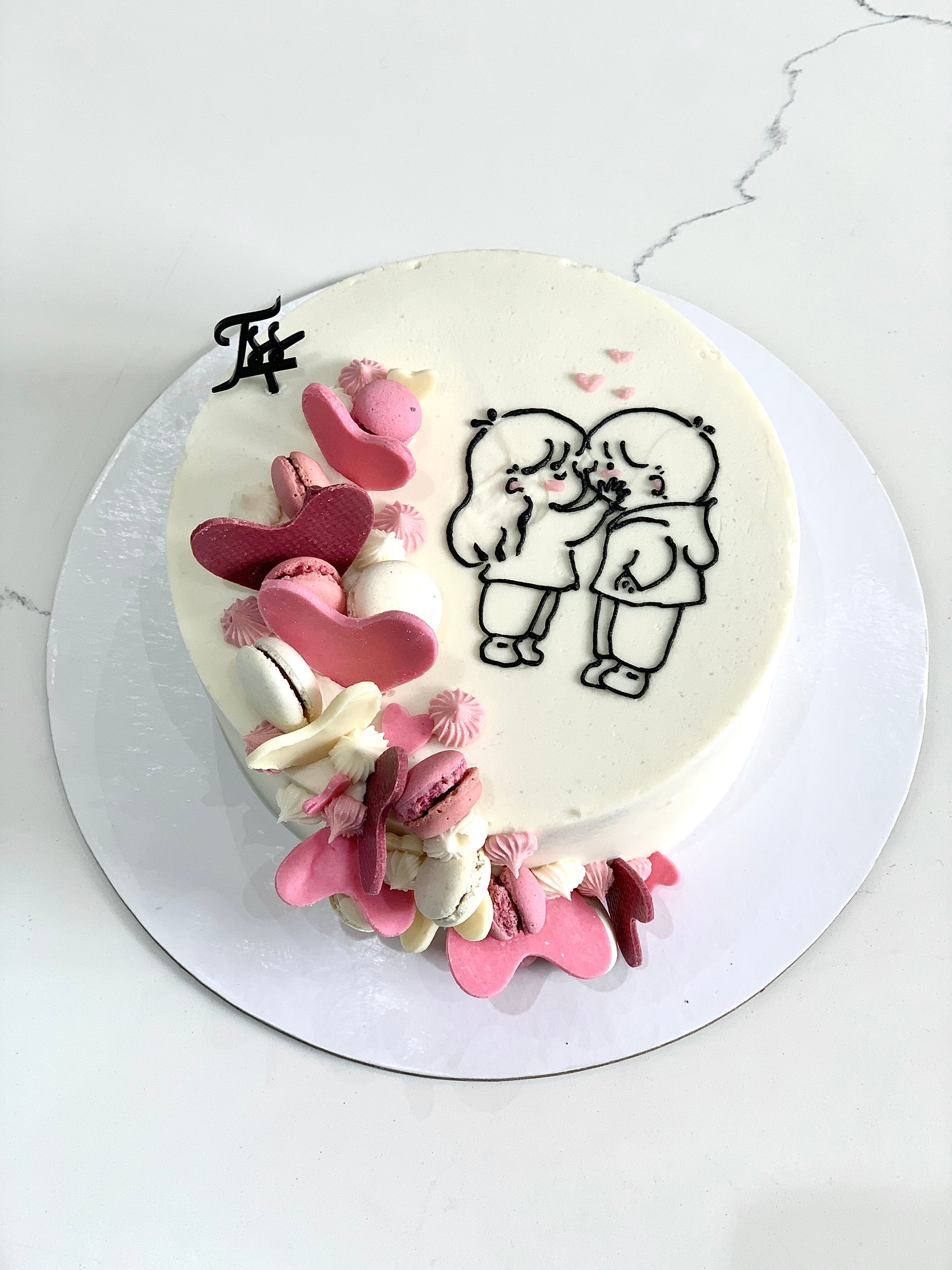 Valentine's Day Cakes by The Sinful Spoon