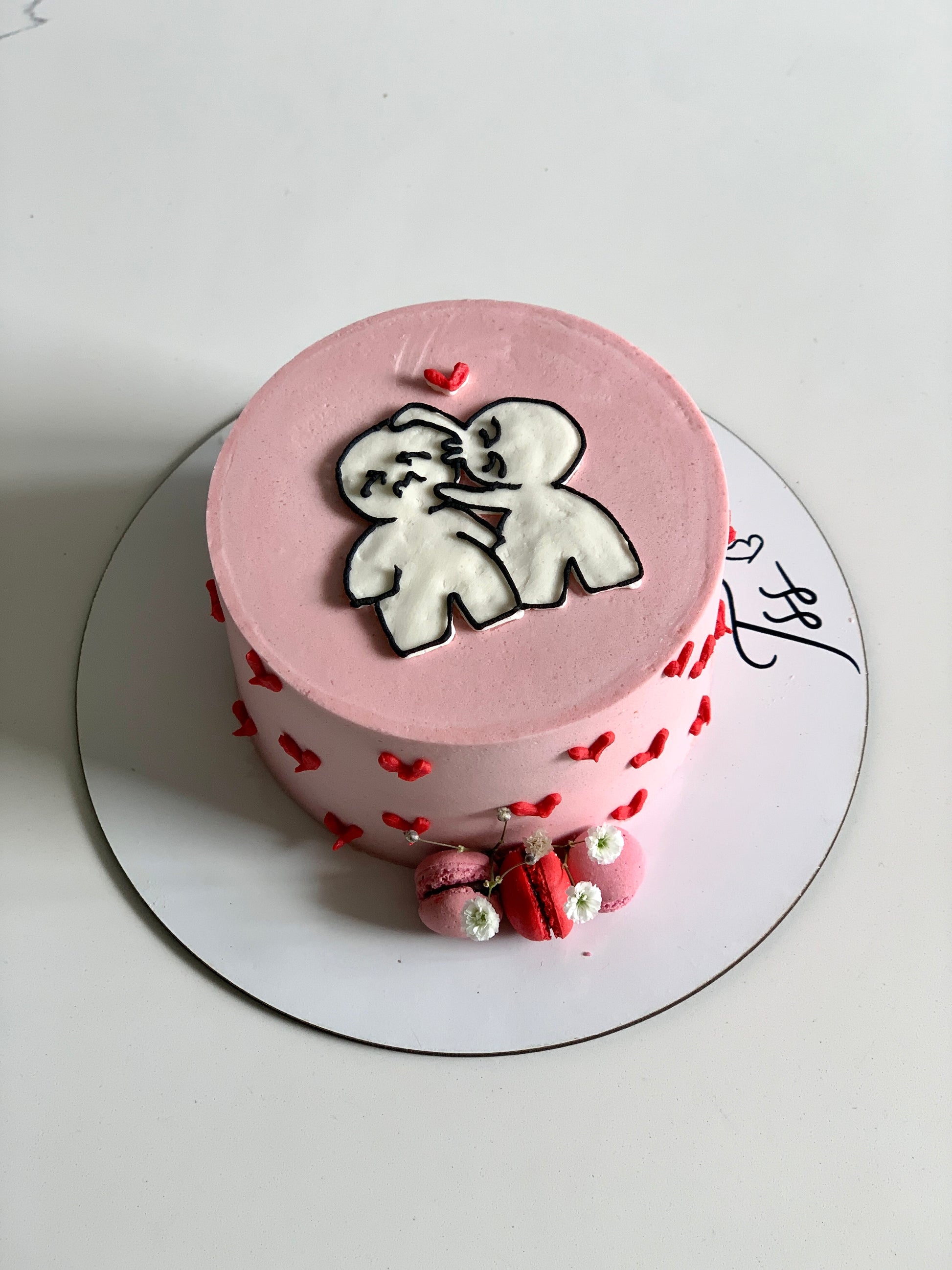 Valentine's Day Cakes by The Sinful Spoon