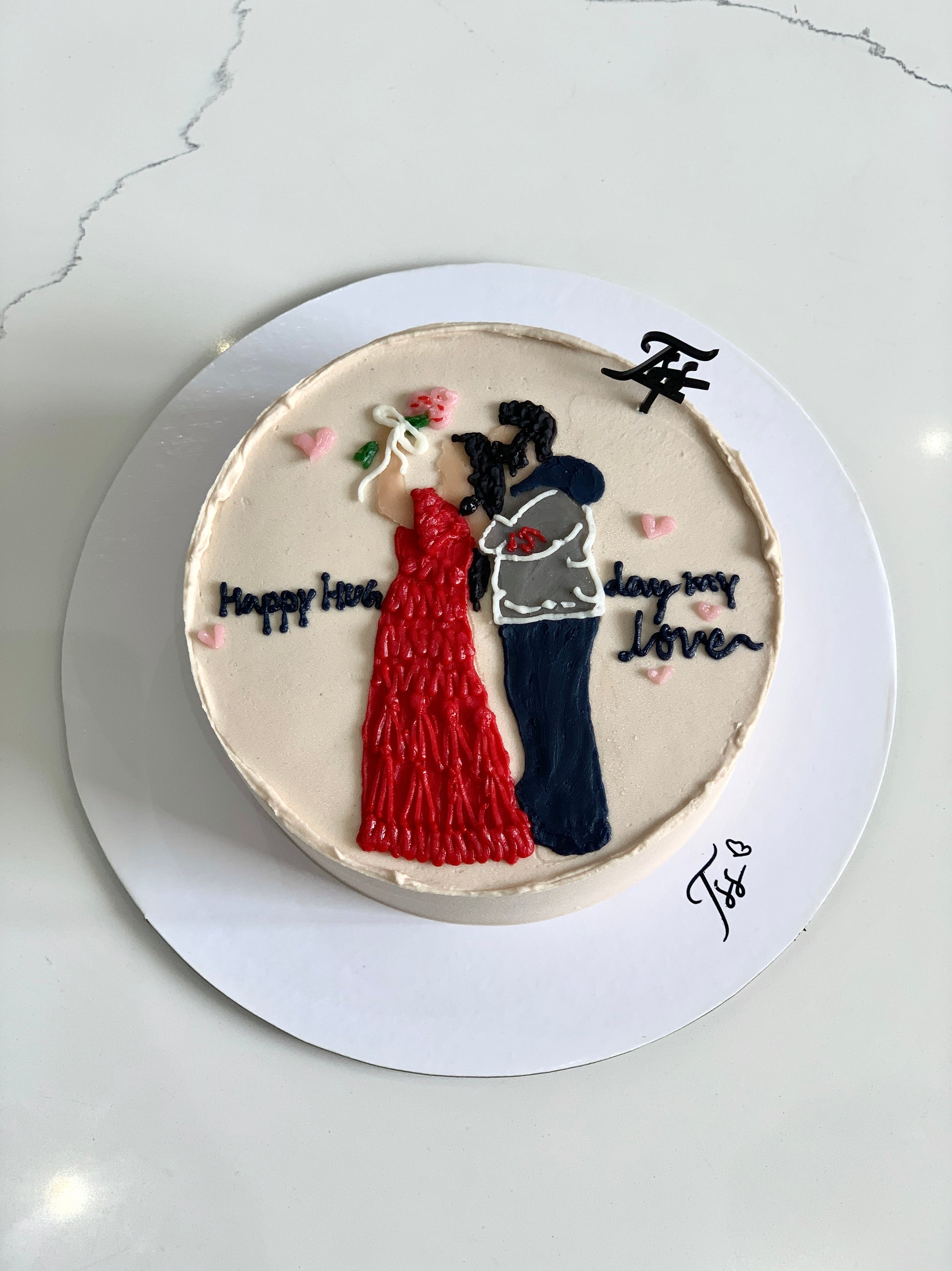 Valentine's Day Cakes by The Sinful Spoon