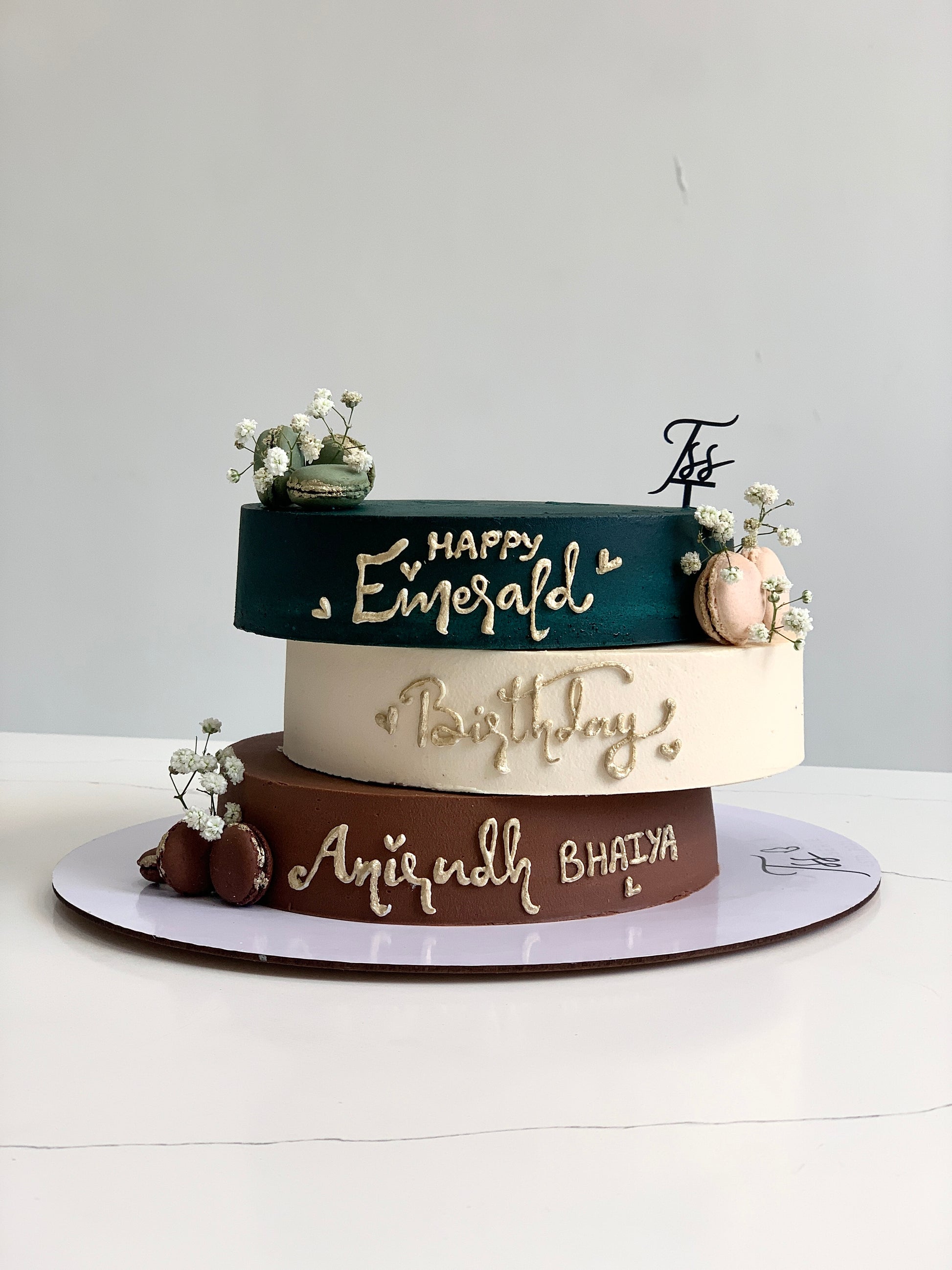 Asymmetrical Cakes by The Sinful Spoon