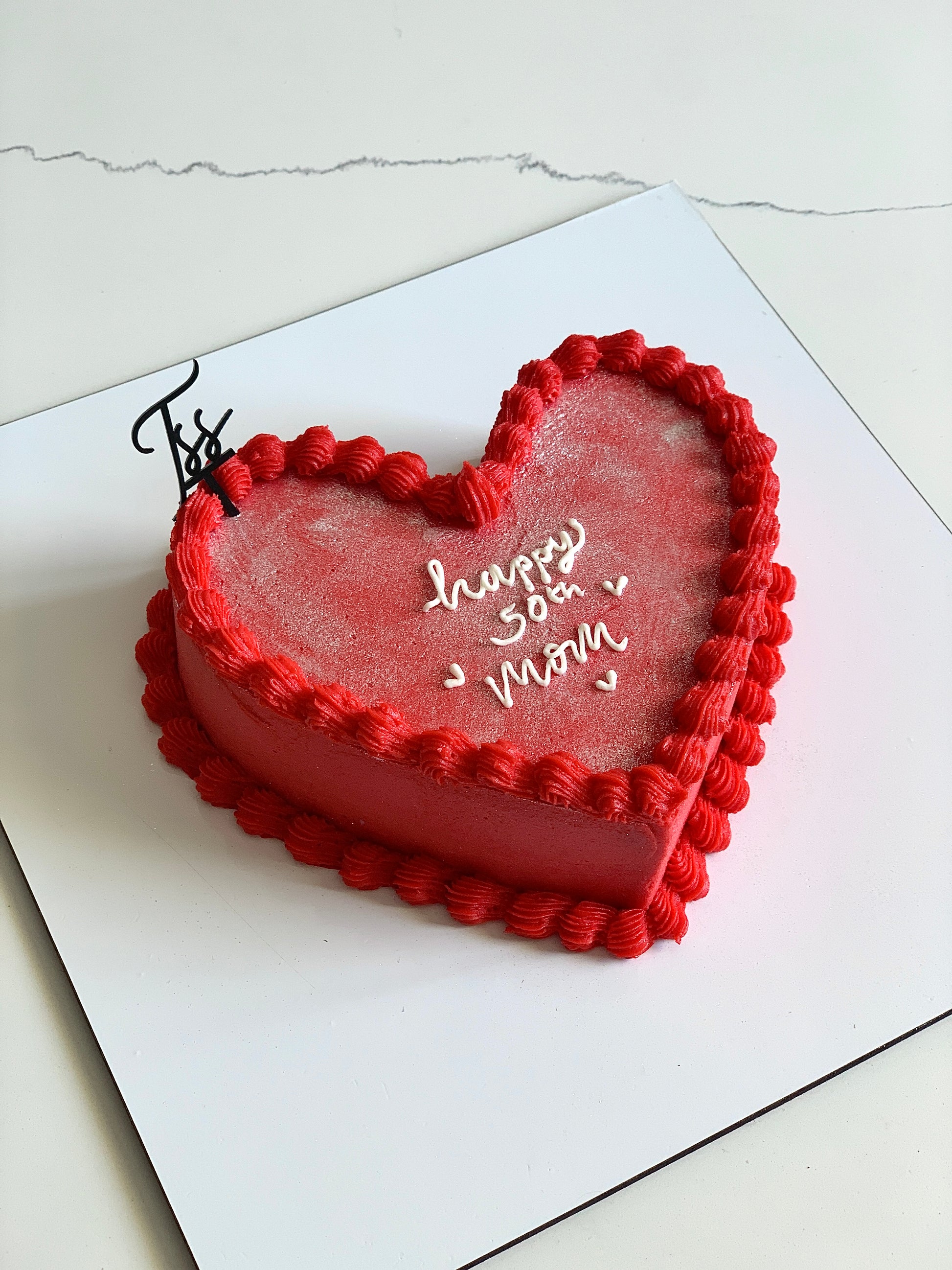 Heart Shaped Cakes by The Sinful Spoon