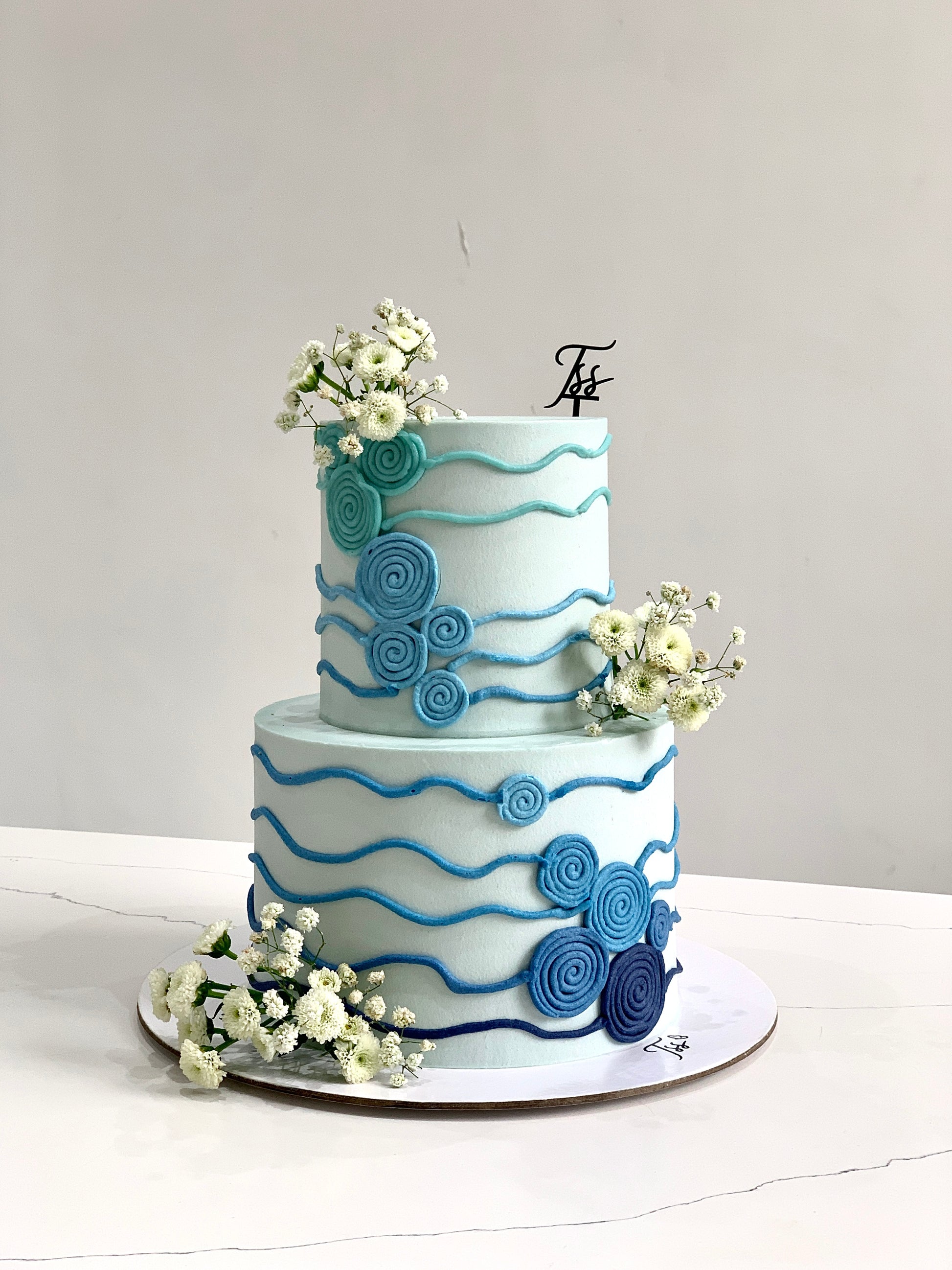 Tiered - Floral Cakes by The Sinful Spoon