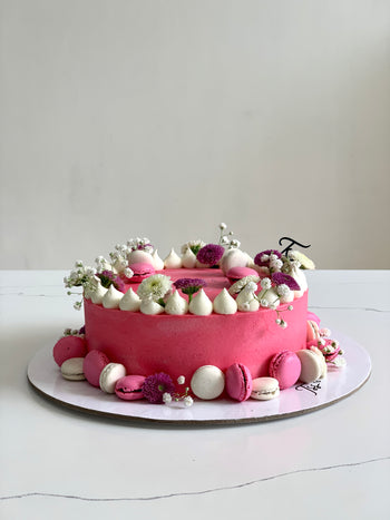 Fresh Floral Cakes - alternate view