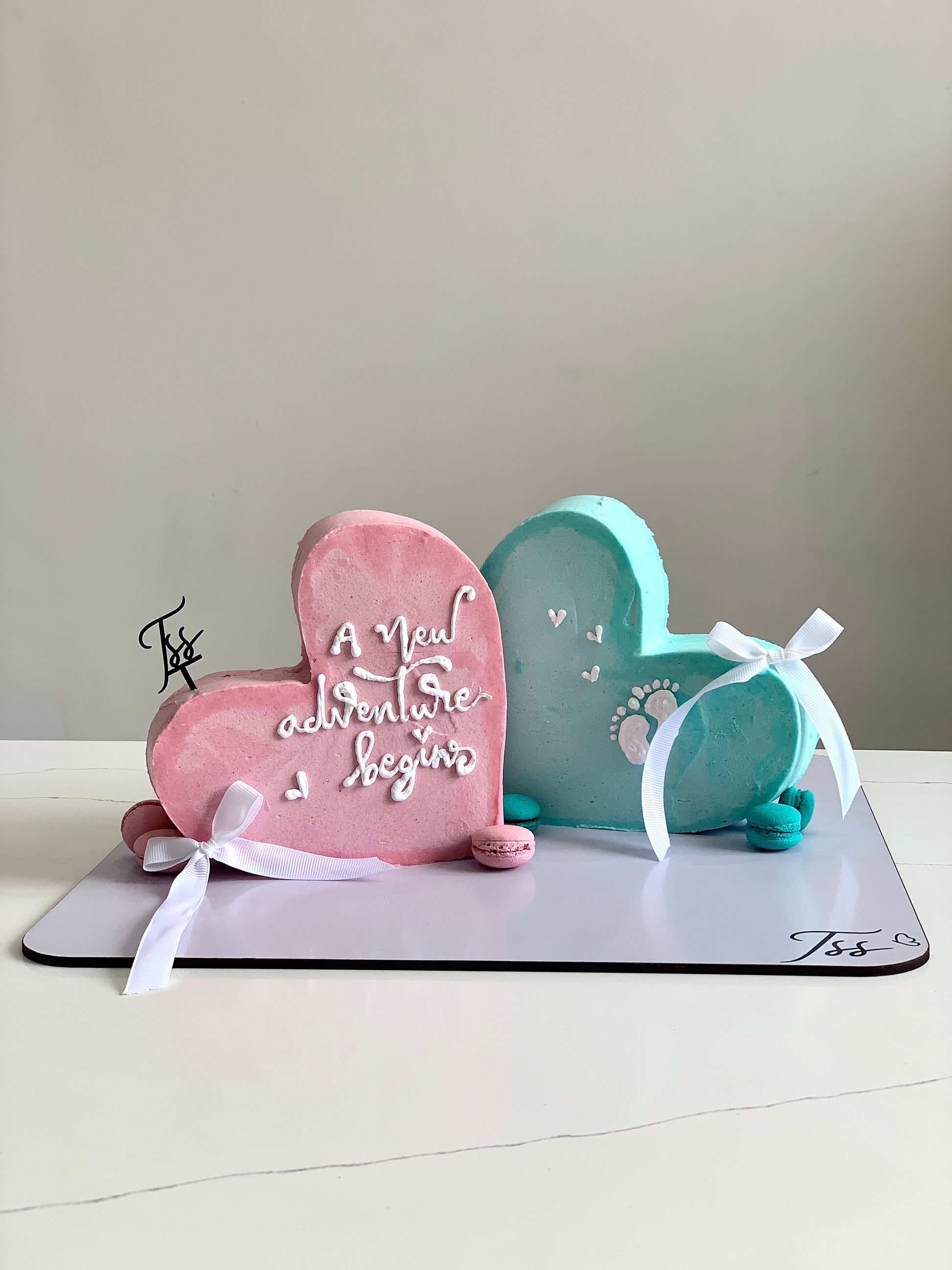 Heart Shaped Cakes by The Sinful Spoon
