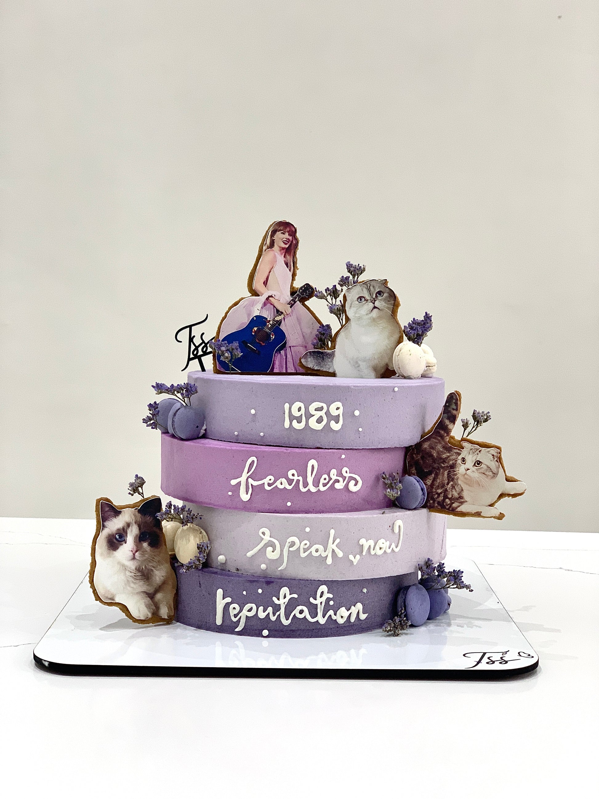 Asymmetrical Cakes by The Sinful Spoon