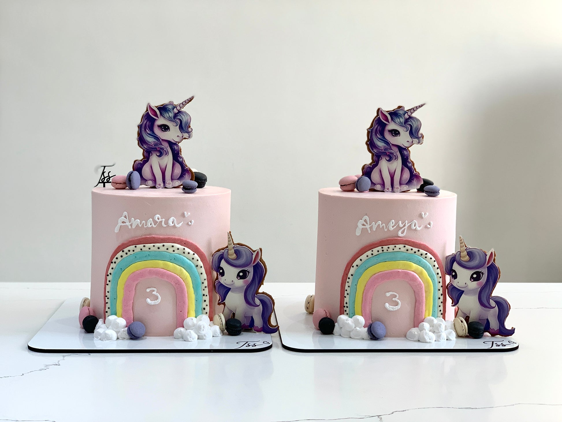 Edible Paper Cakes (Baby Girl)
