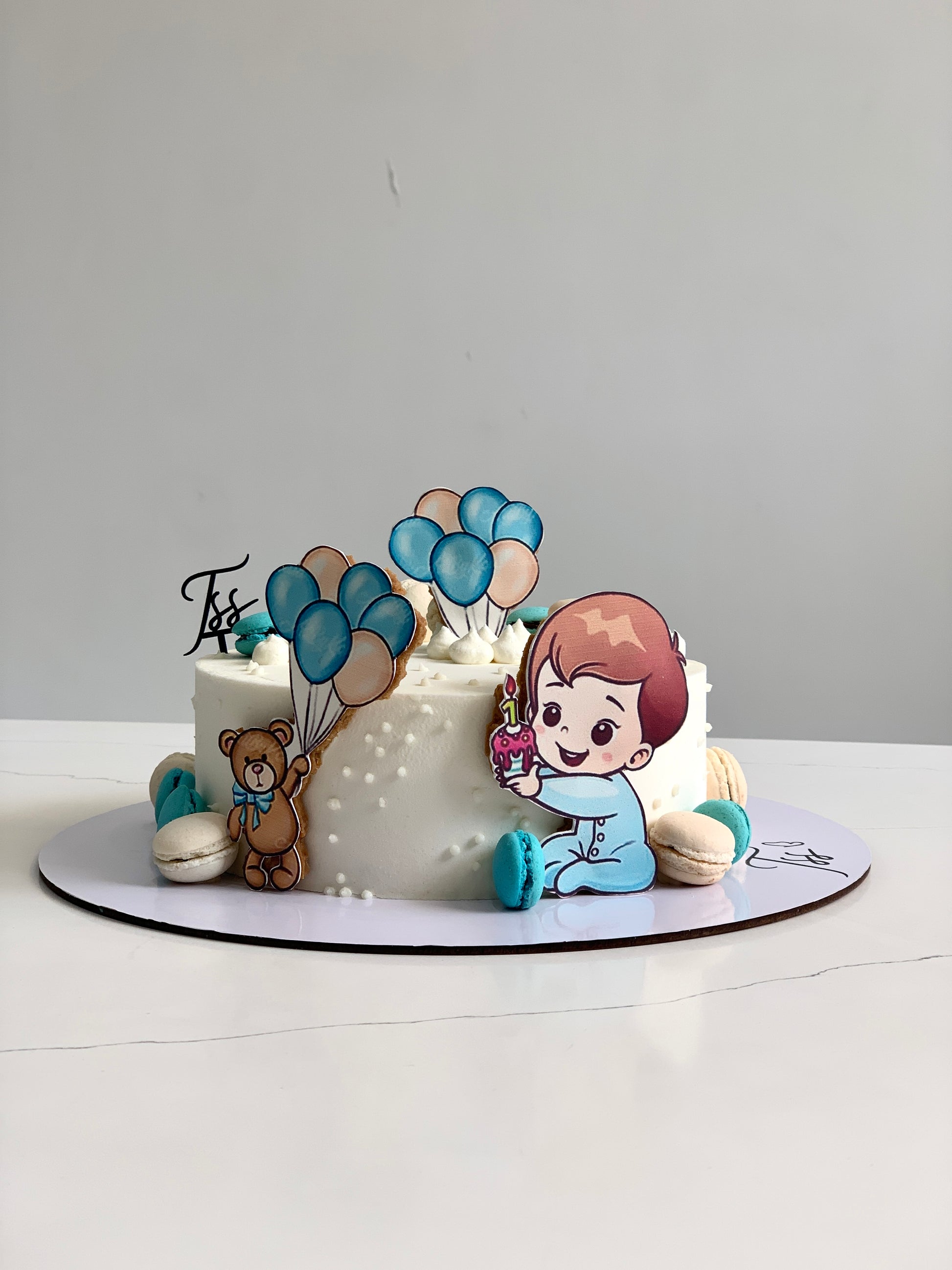 Edible Paper Cake (Baby Boy)