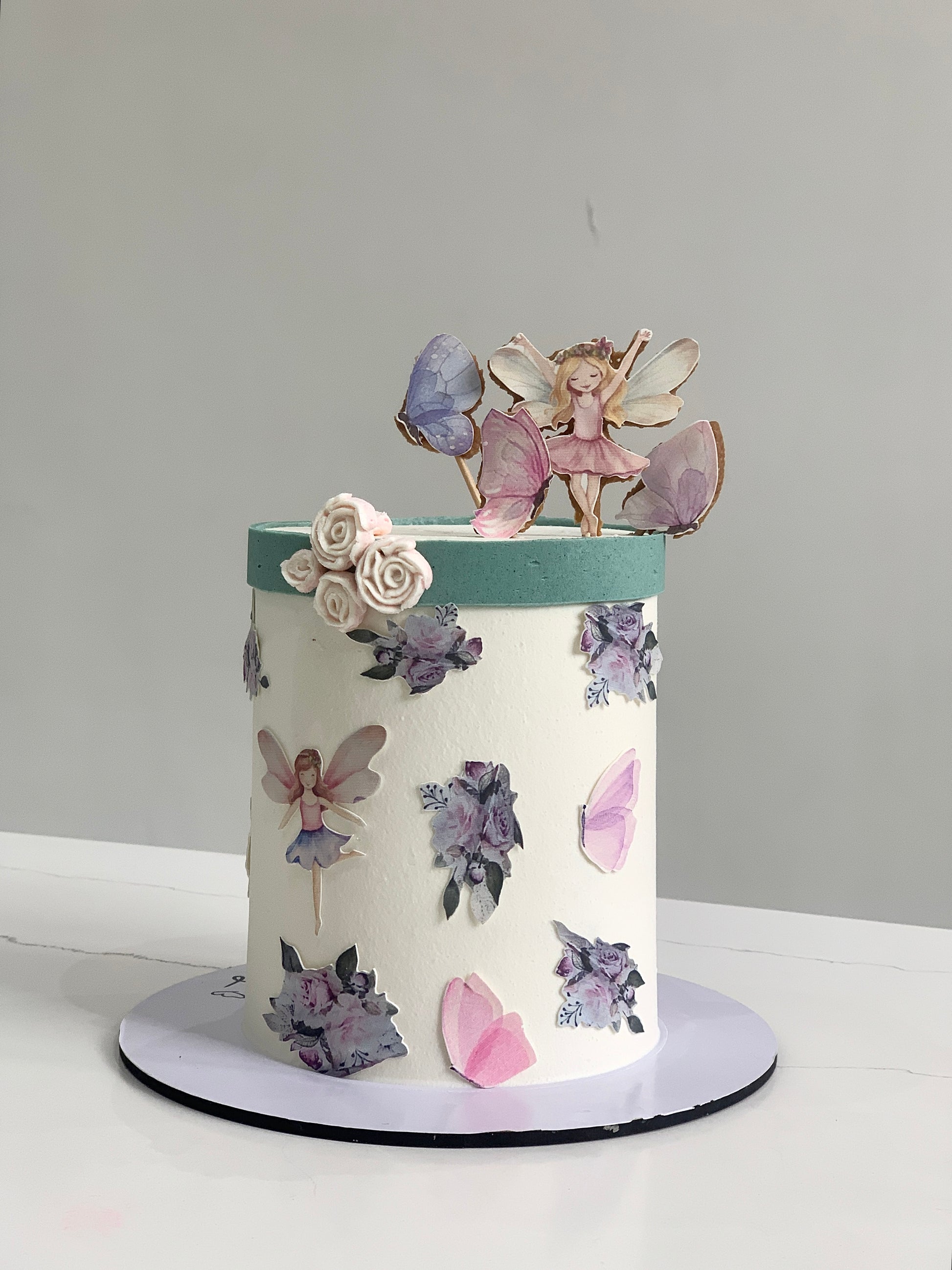 Edible Paper Cakes (Baby Girl)