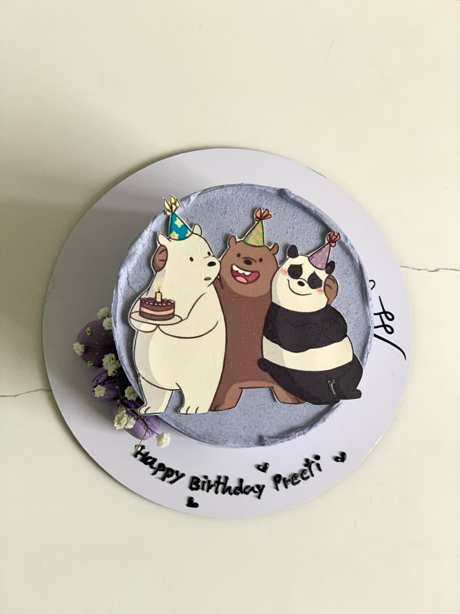 Edible Paper Cake (Baby Boy)