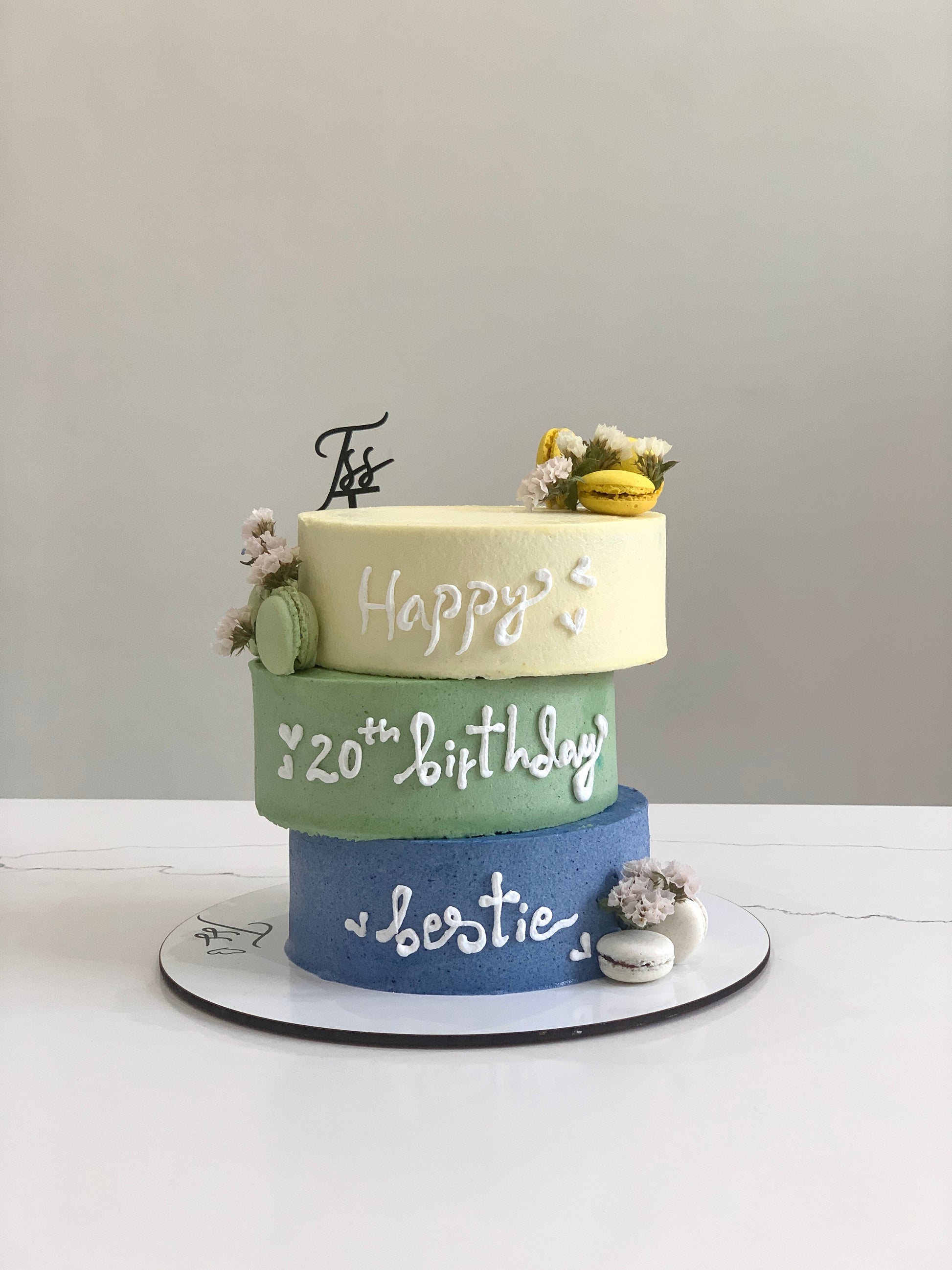 Asymmetrical Cakes by The Sinful Spoon