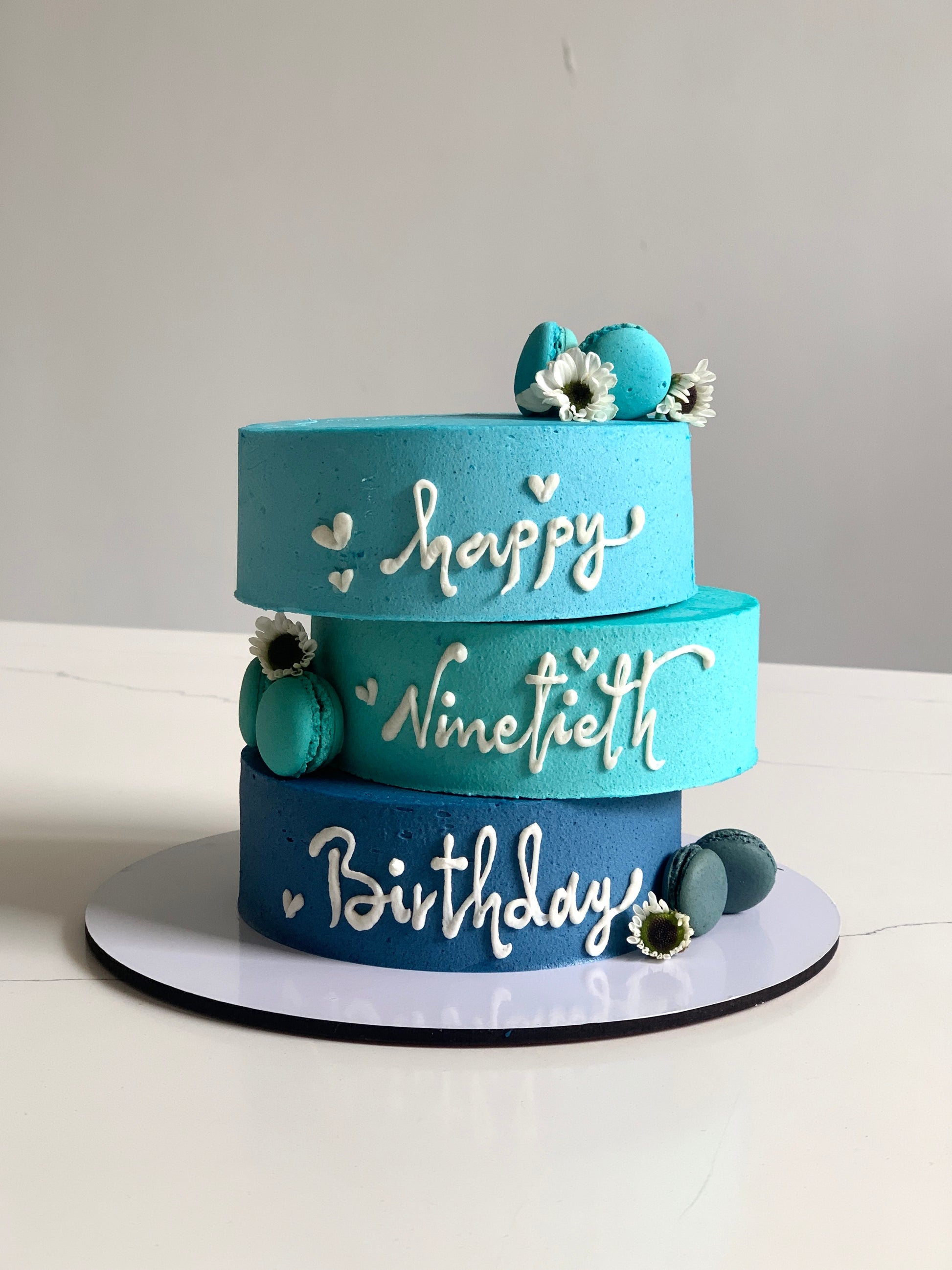 Asymmetrical Cakes by The Sinful Spoon