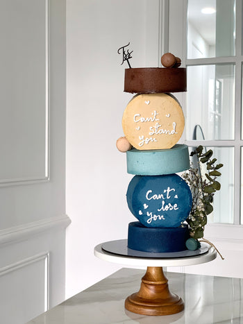 Asymmetrical Cakes - alternate view