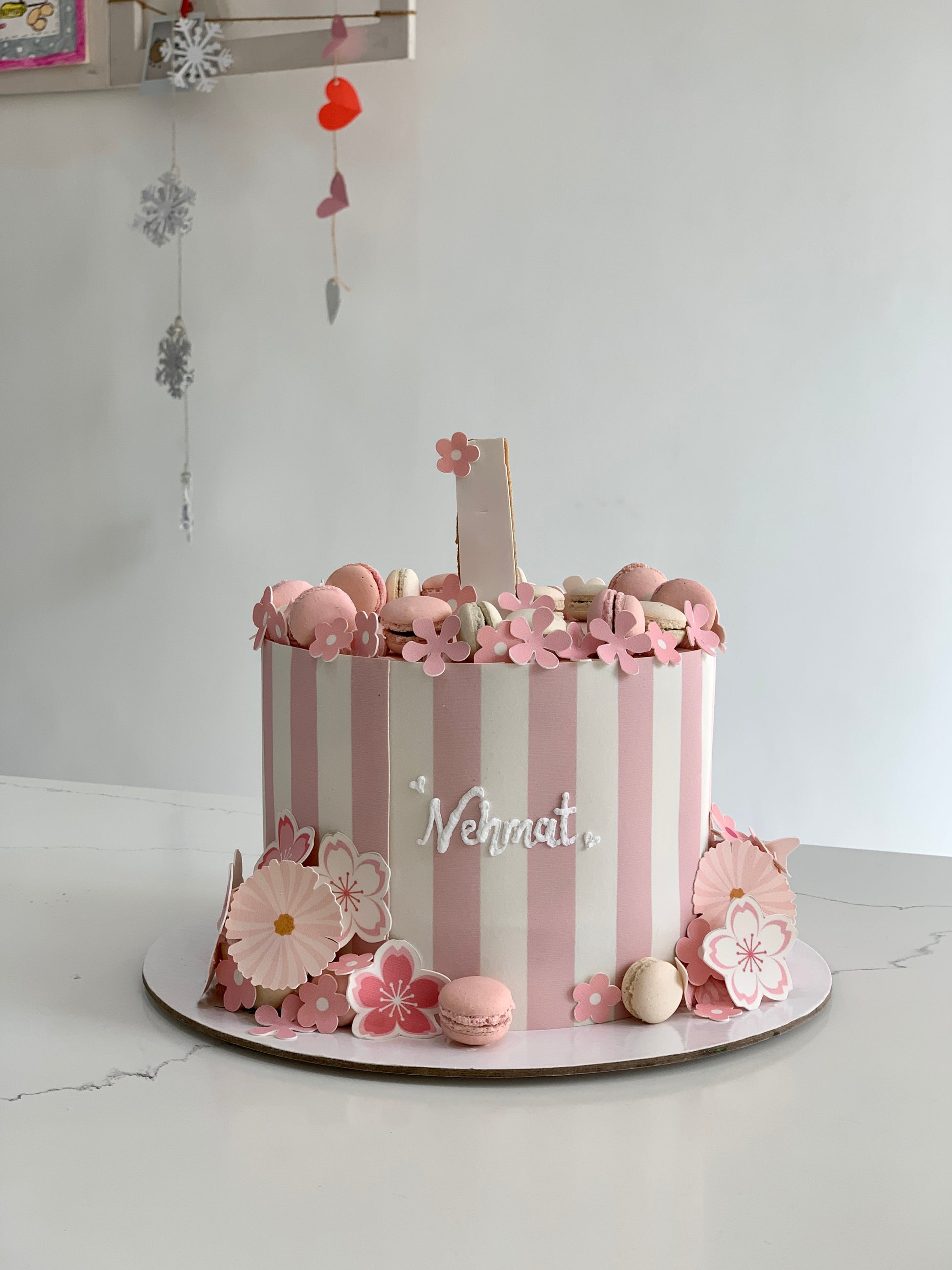 Edible Paper Cakes (Baby Girl)