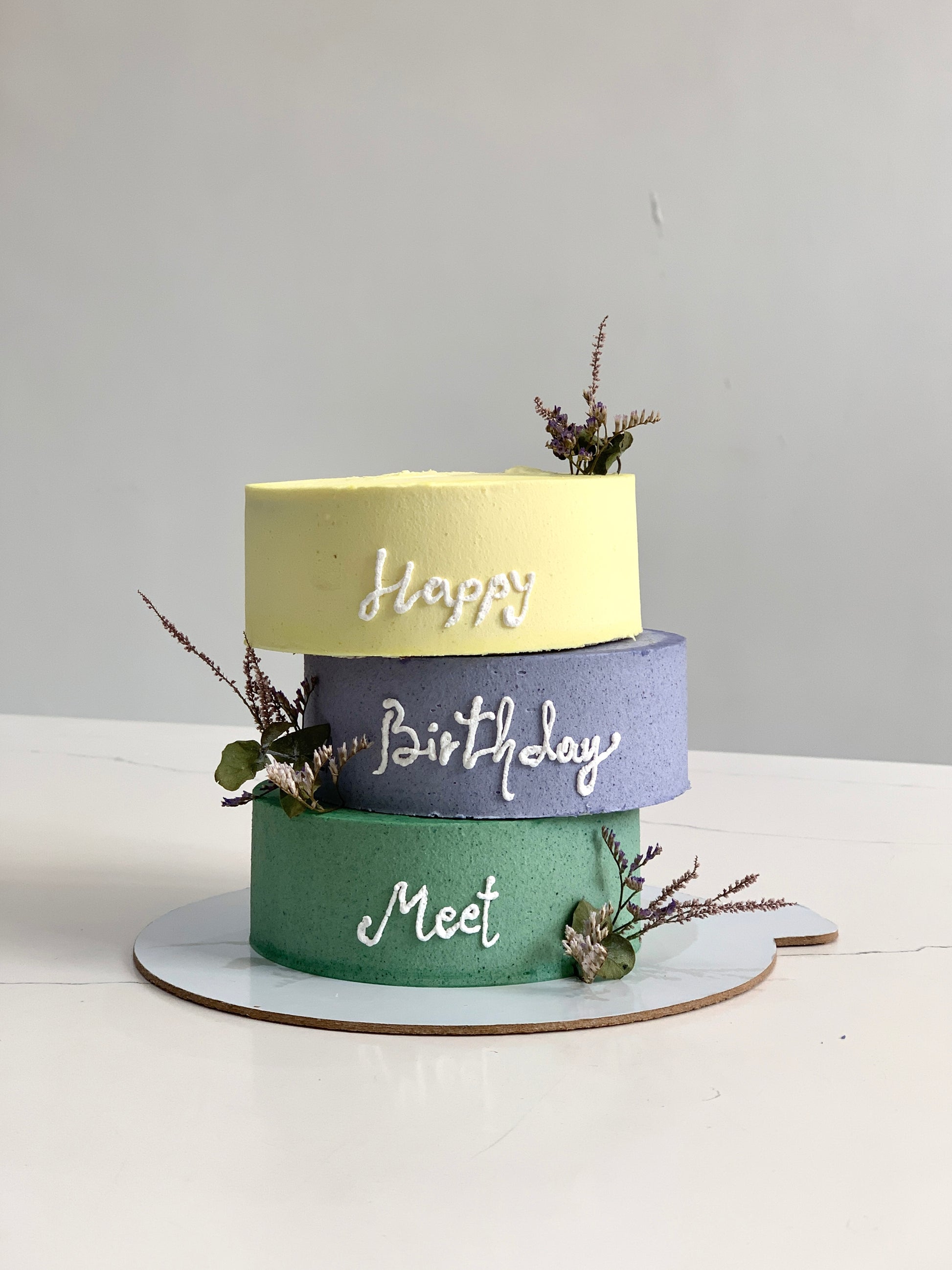 Asymmetrical Cakes by The Sinful Spoon