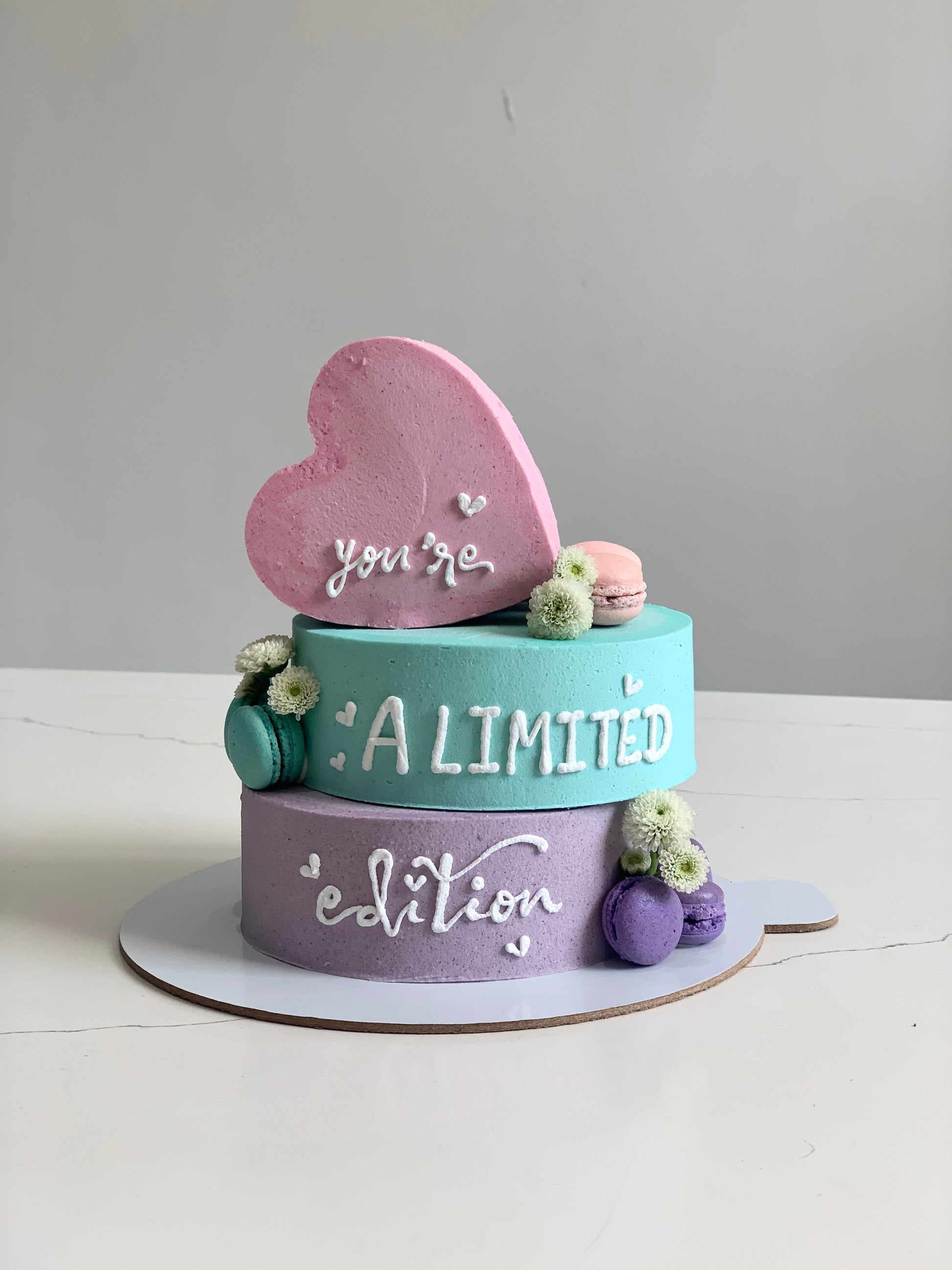 Heart Shaped Cakes by The Sinful Spoon