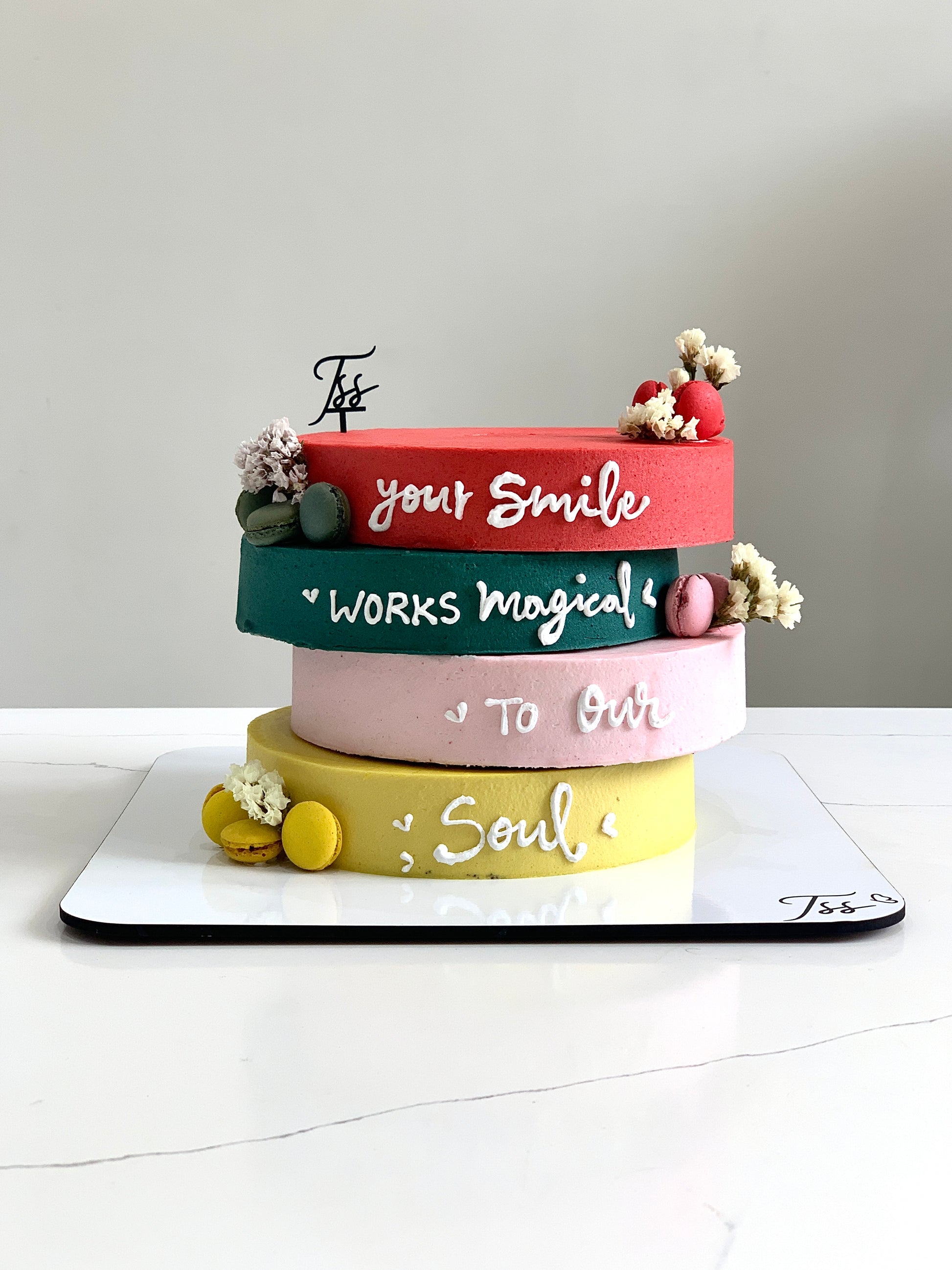 Asymmetrical Cakes by The Sinful Spoon
