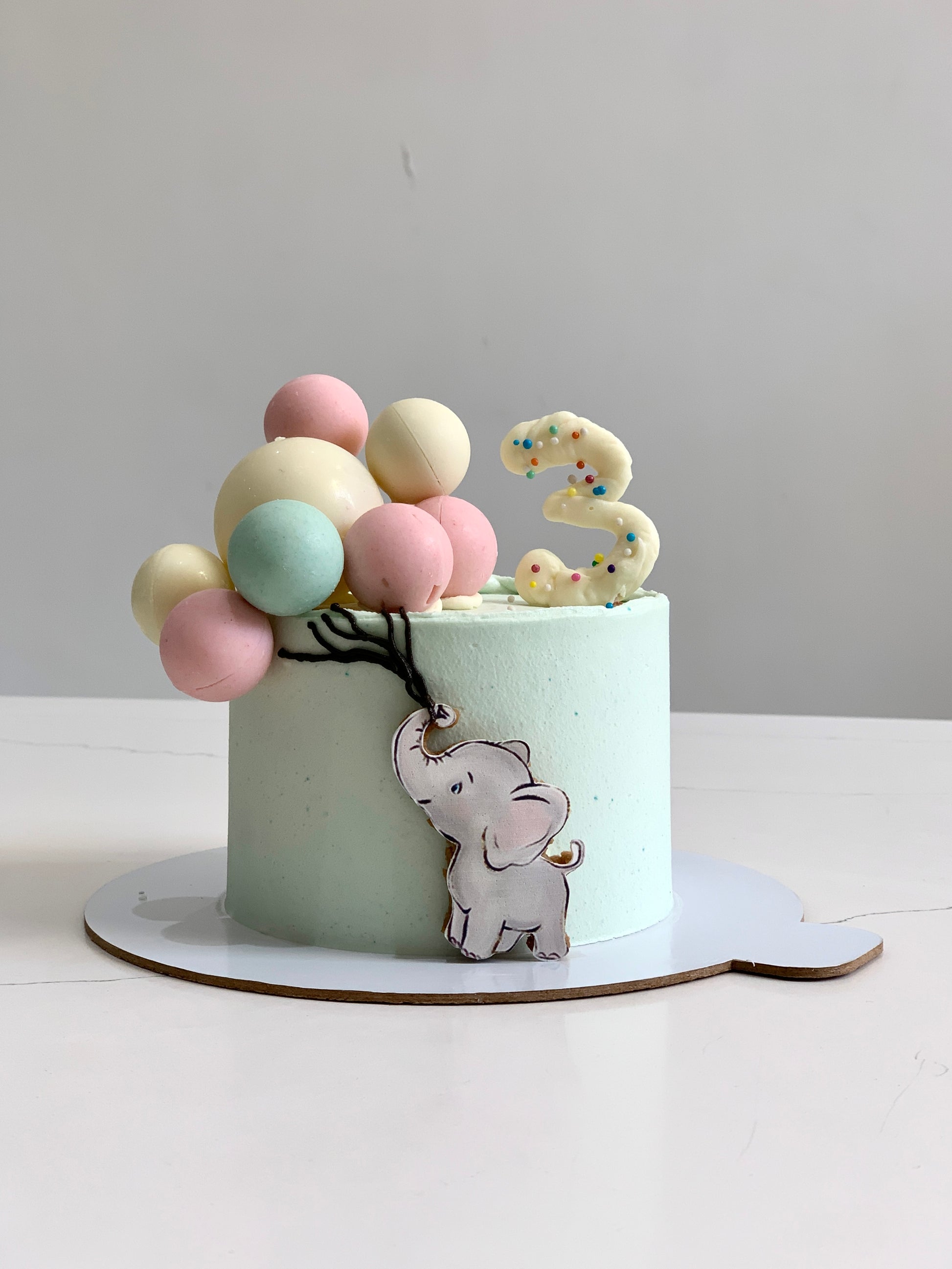 Edible Paper Cakes (Baby Girl)