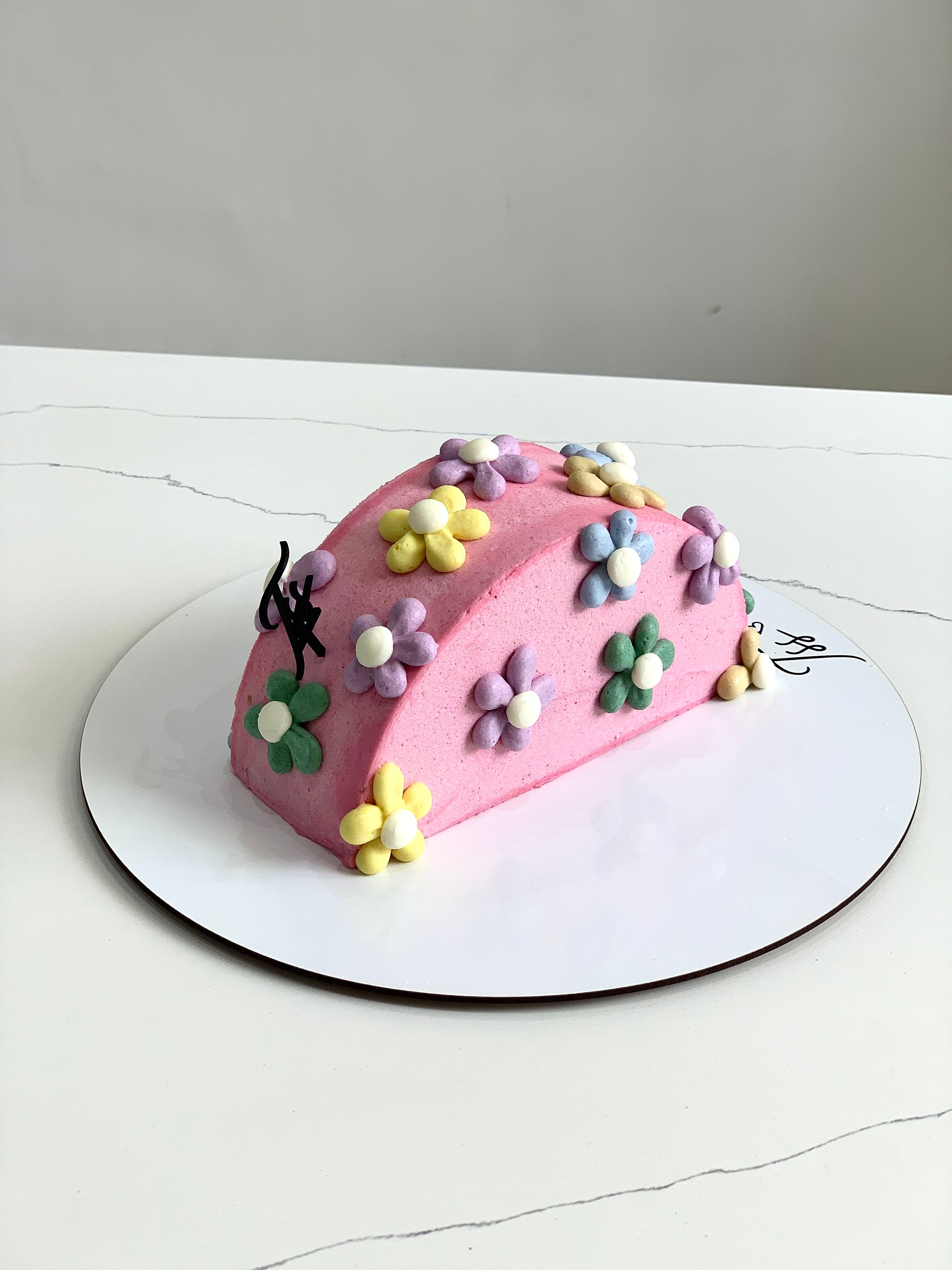 Half Birthday Cake
