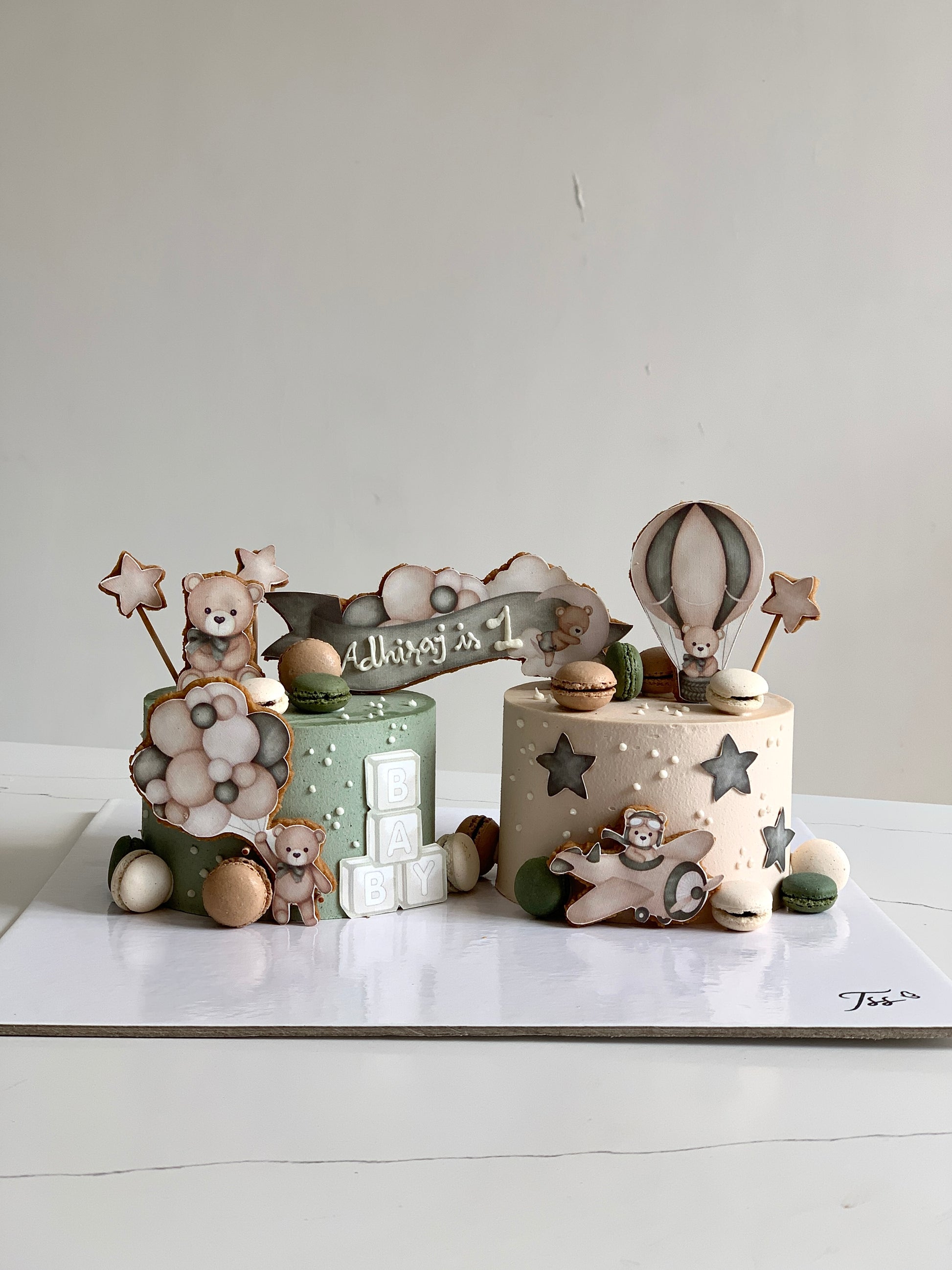 Edible Paper Cake (Baby Boy)