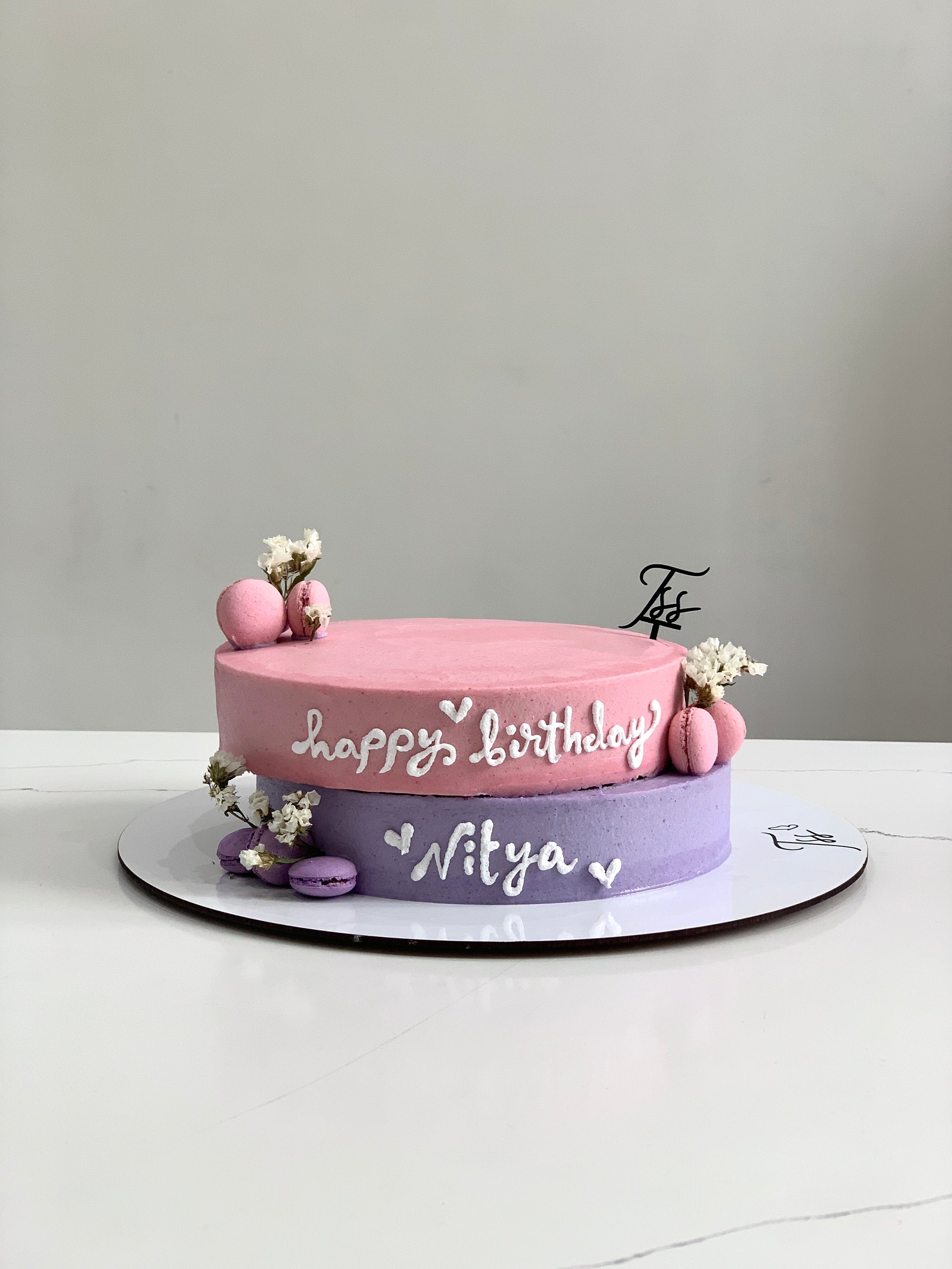 Asymmetrical Cakes by The Sinful Spoon