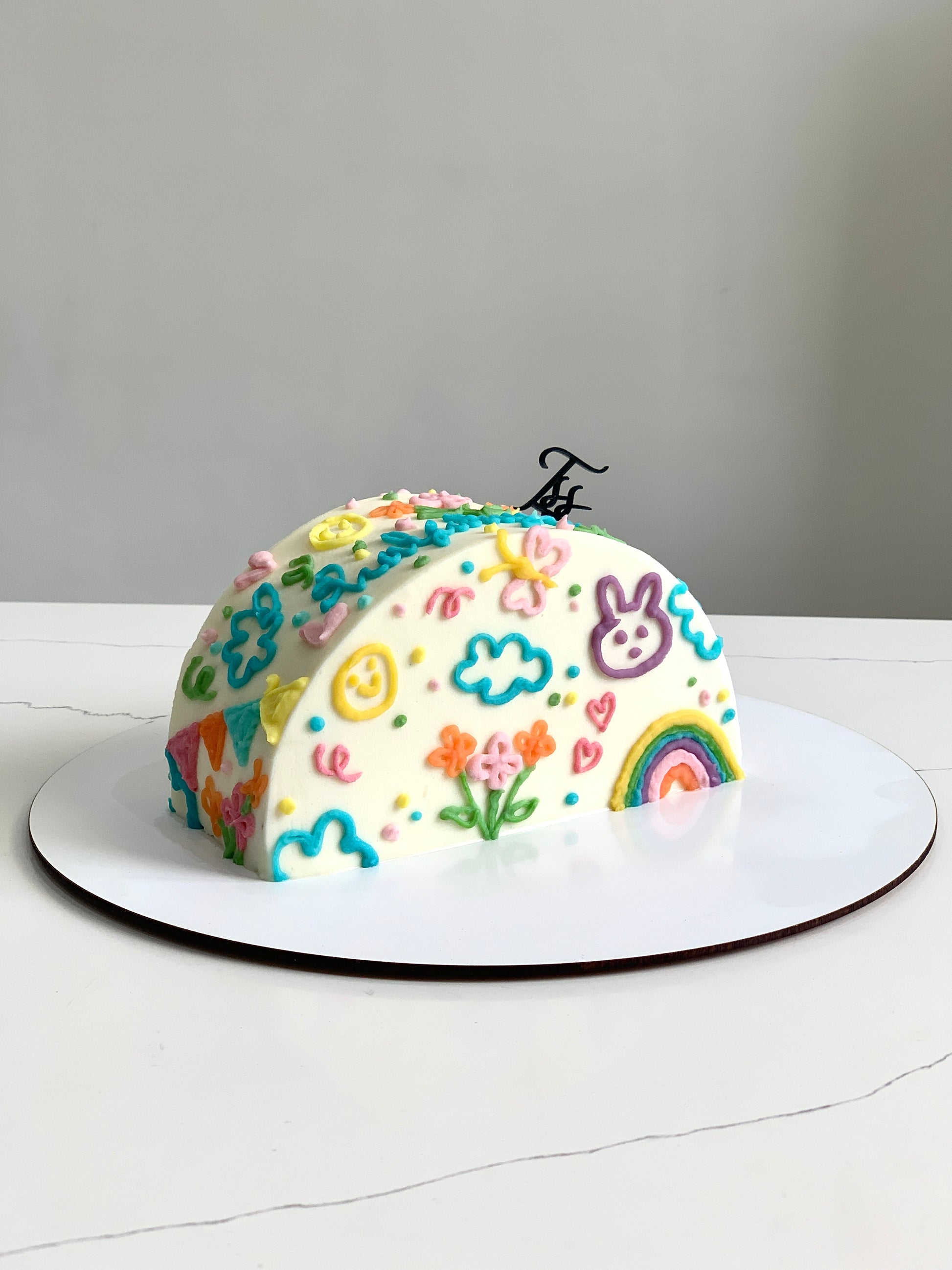 Half Birthday Cake