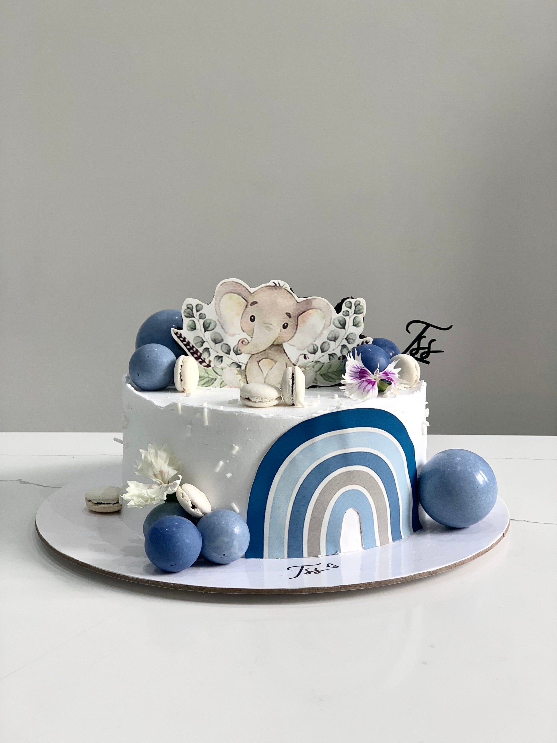 Edible Paper Cake (Baby Boy)