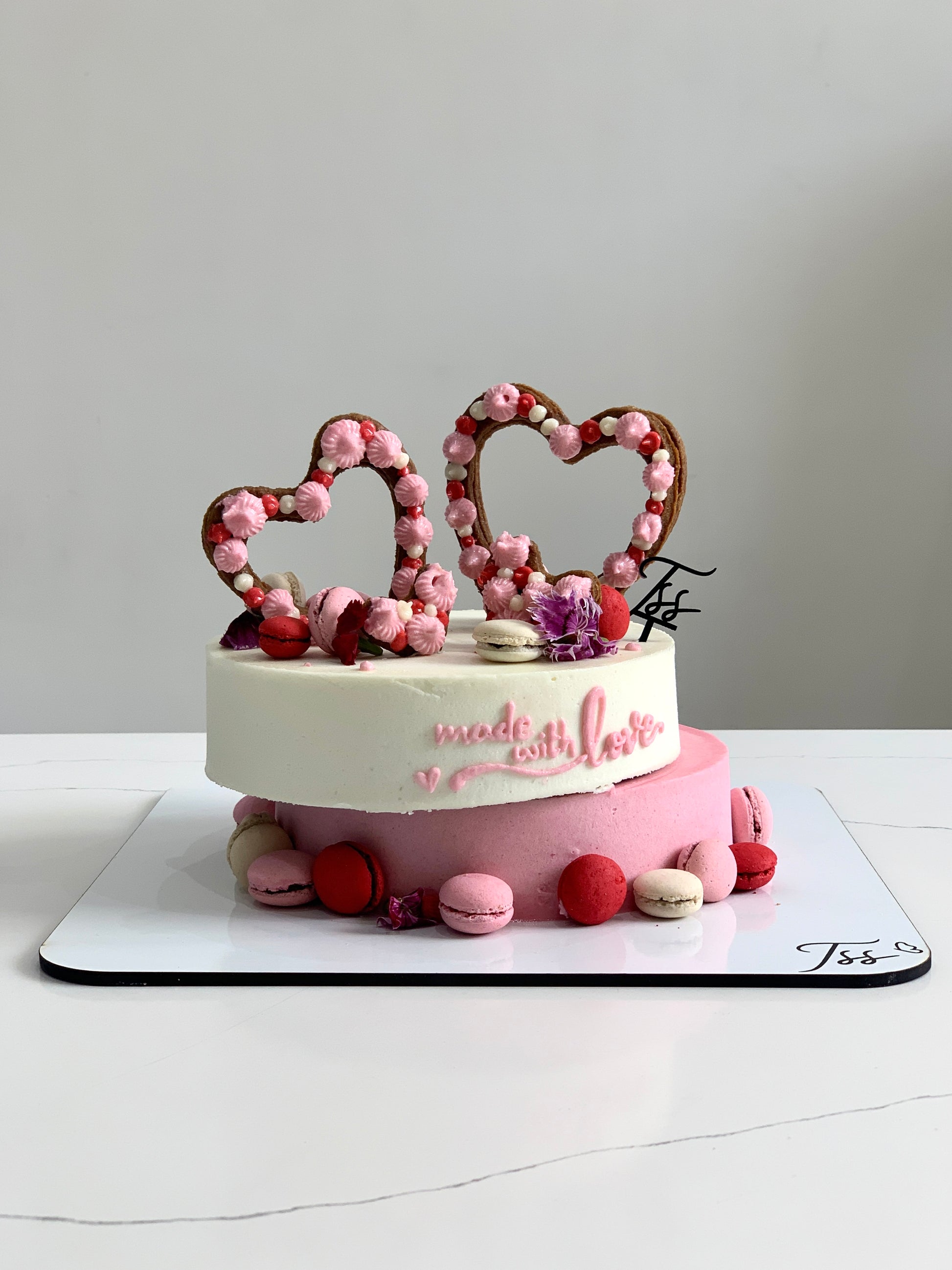 Asymmetrical Cakes by The Sinful Spoon