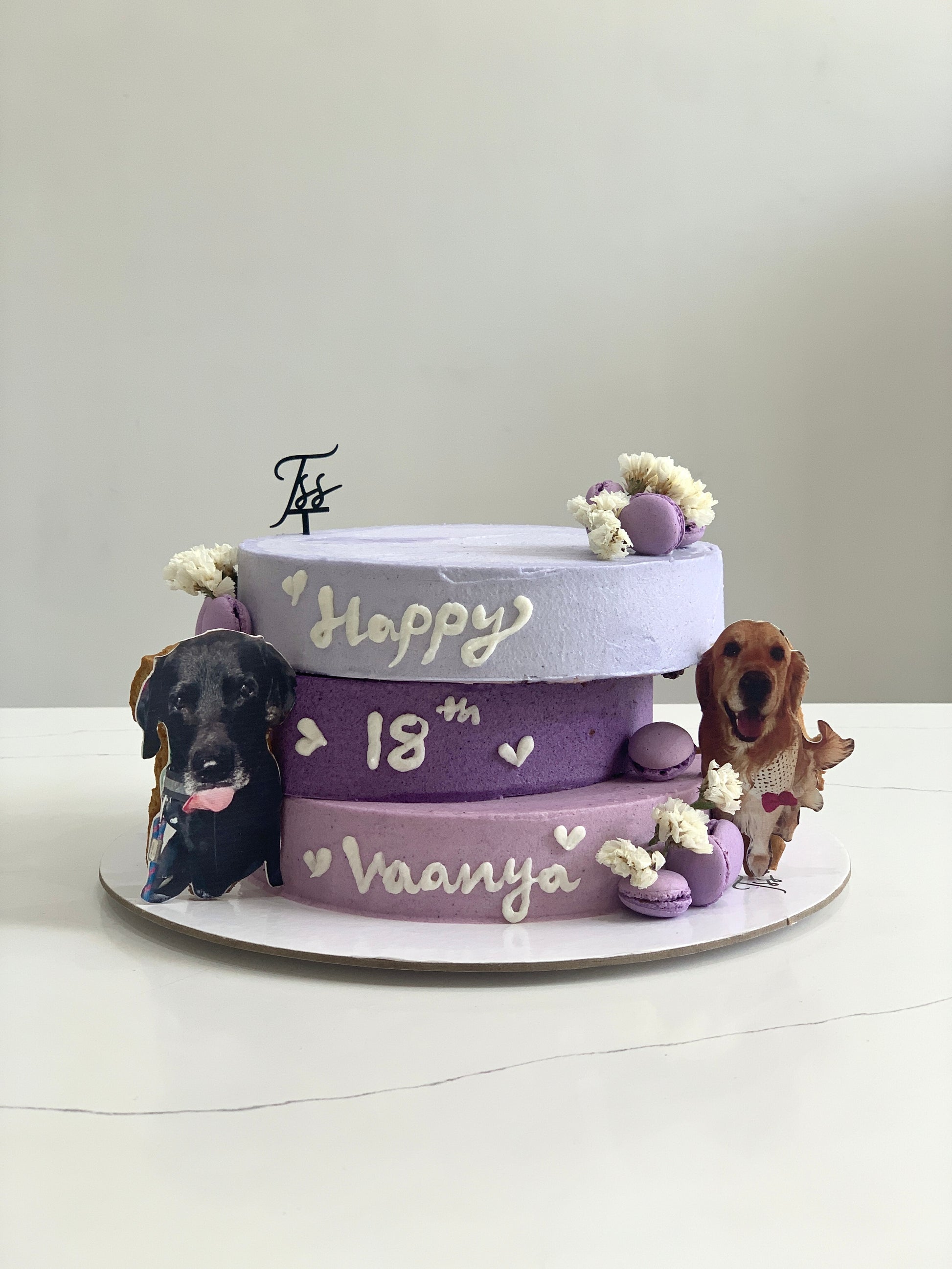 Asymmetrical Cakes by The Sinful Spoon