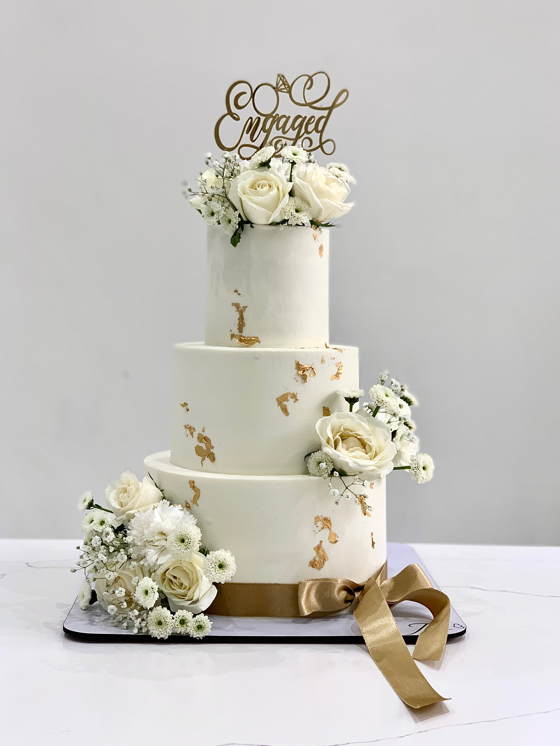 Tiered - Floral Cakes by The Sinful Spoon