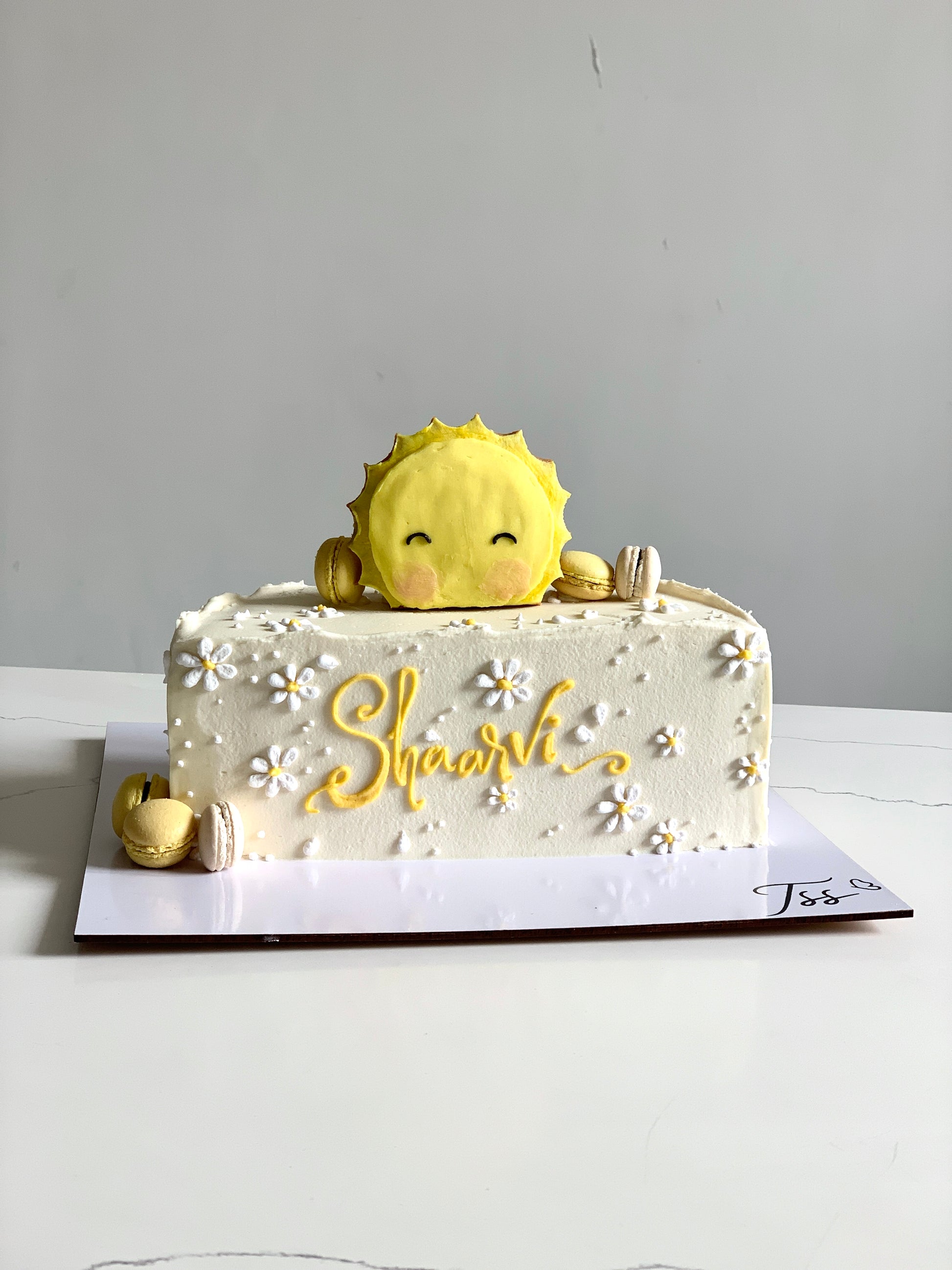 Half Birthday Cake