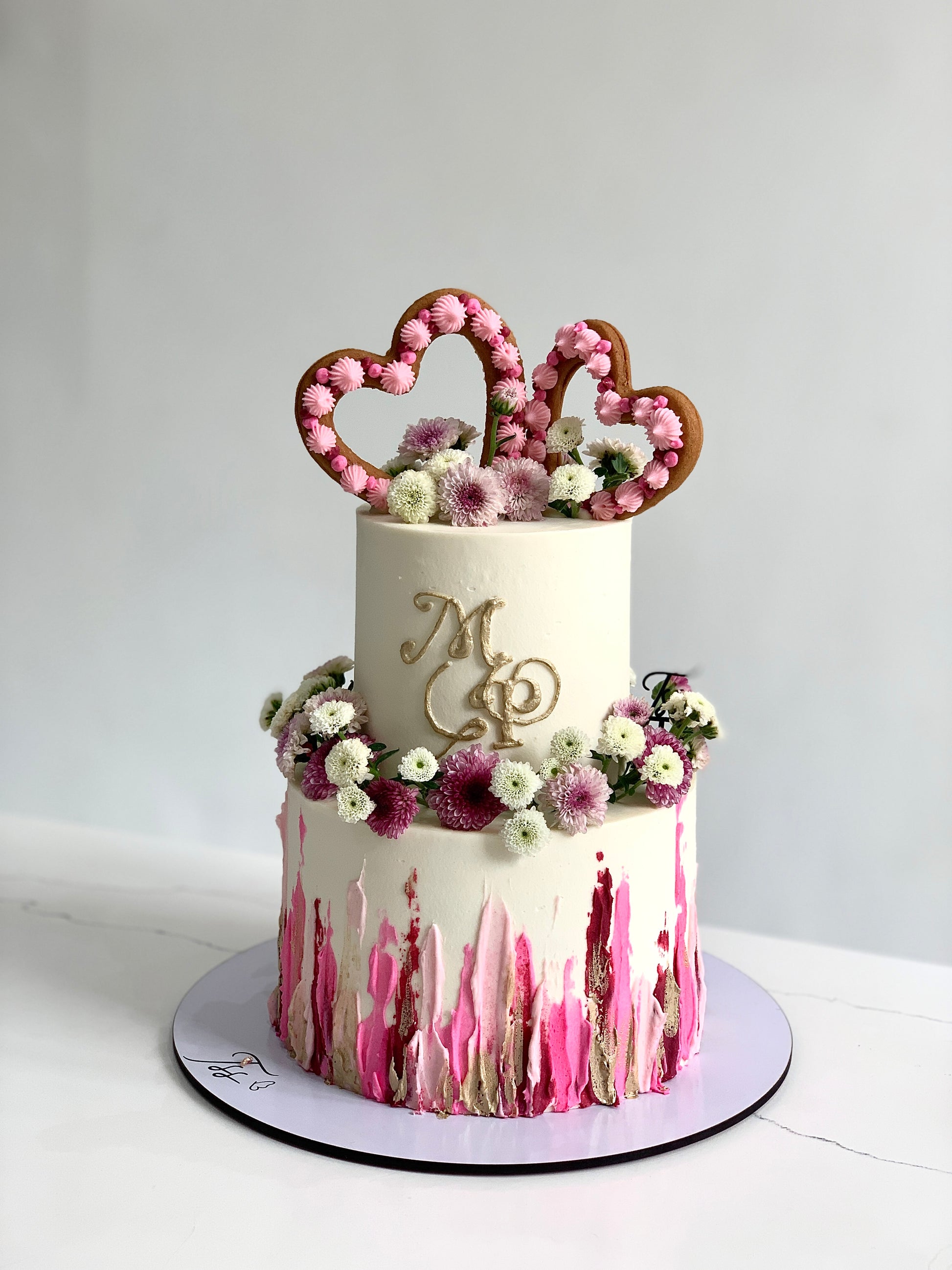 Tiered - Floral Cakes by The Sinful Spoon