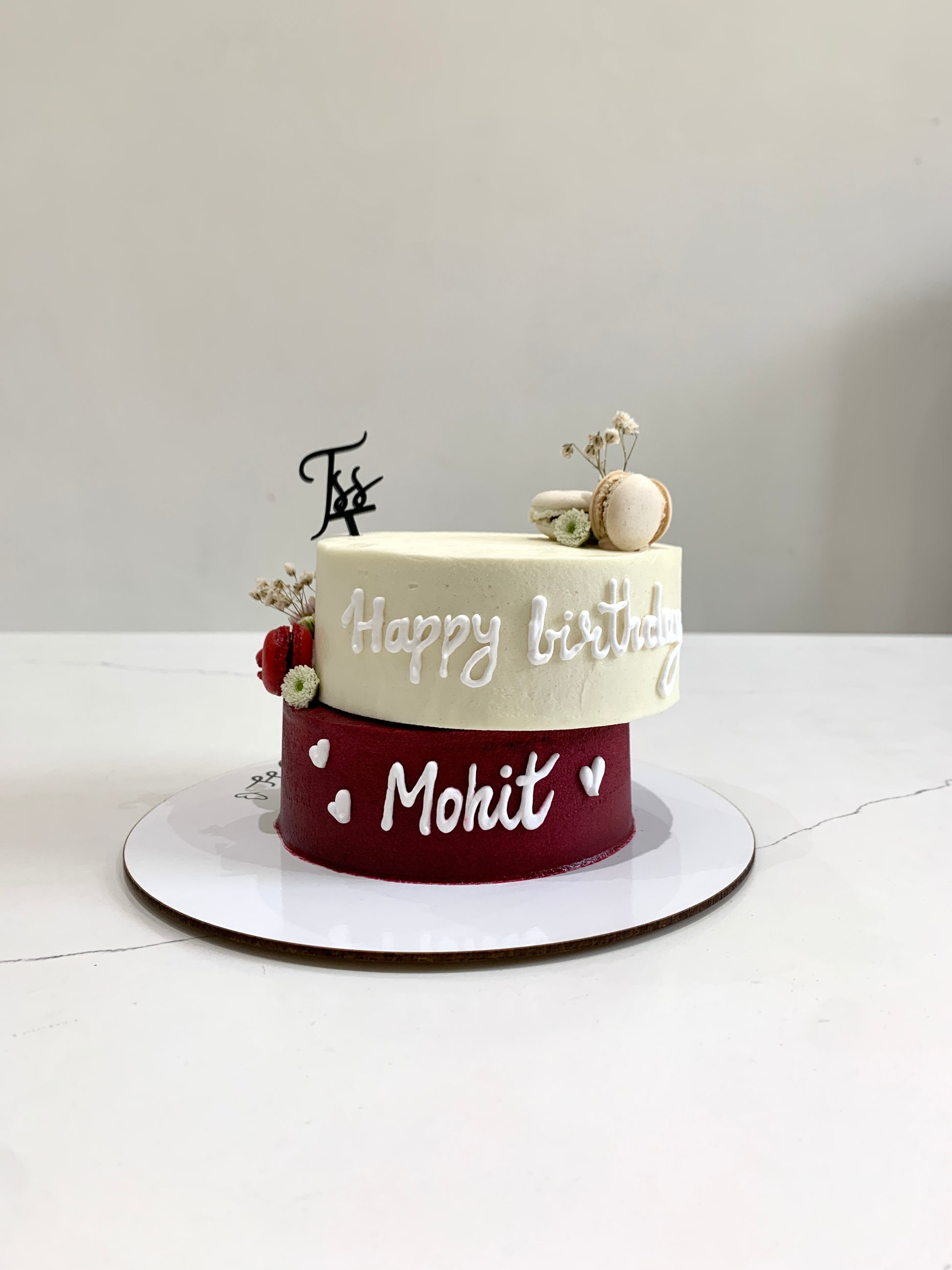 Asymmetrical Cakes by The Sinful Spoon