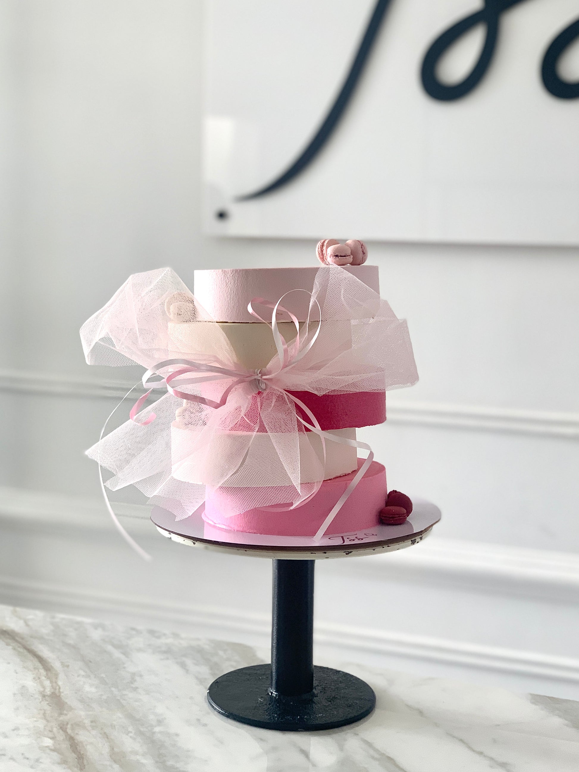 Asymmetrical Cakes by The Sinful Spoon