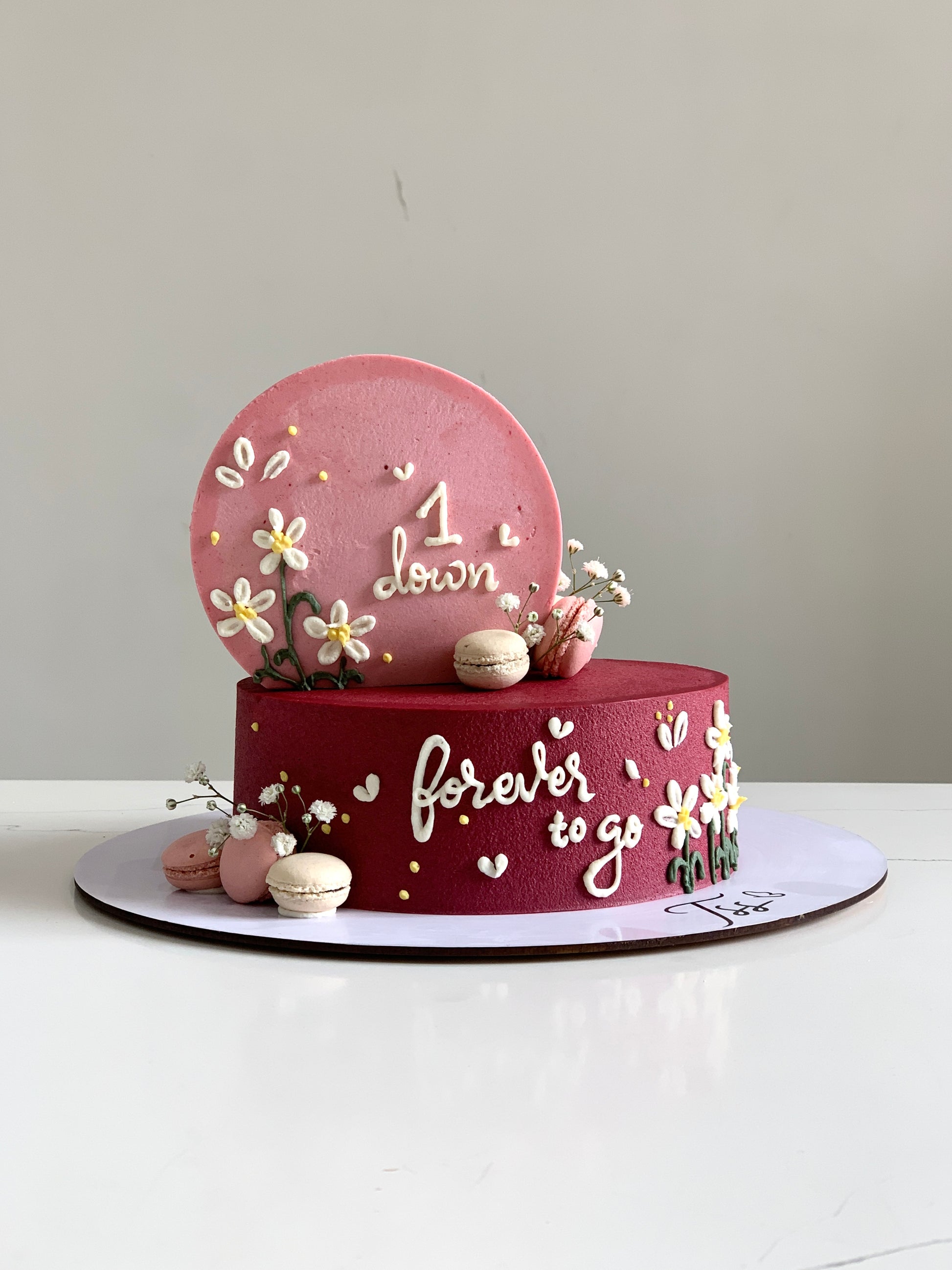 Inverted Cakes by The Sinful Spoon