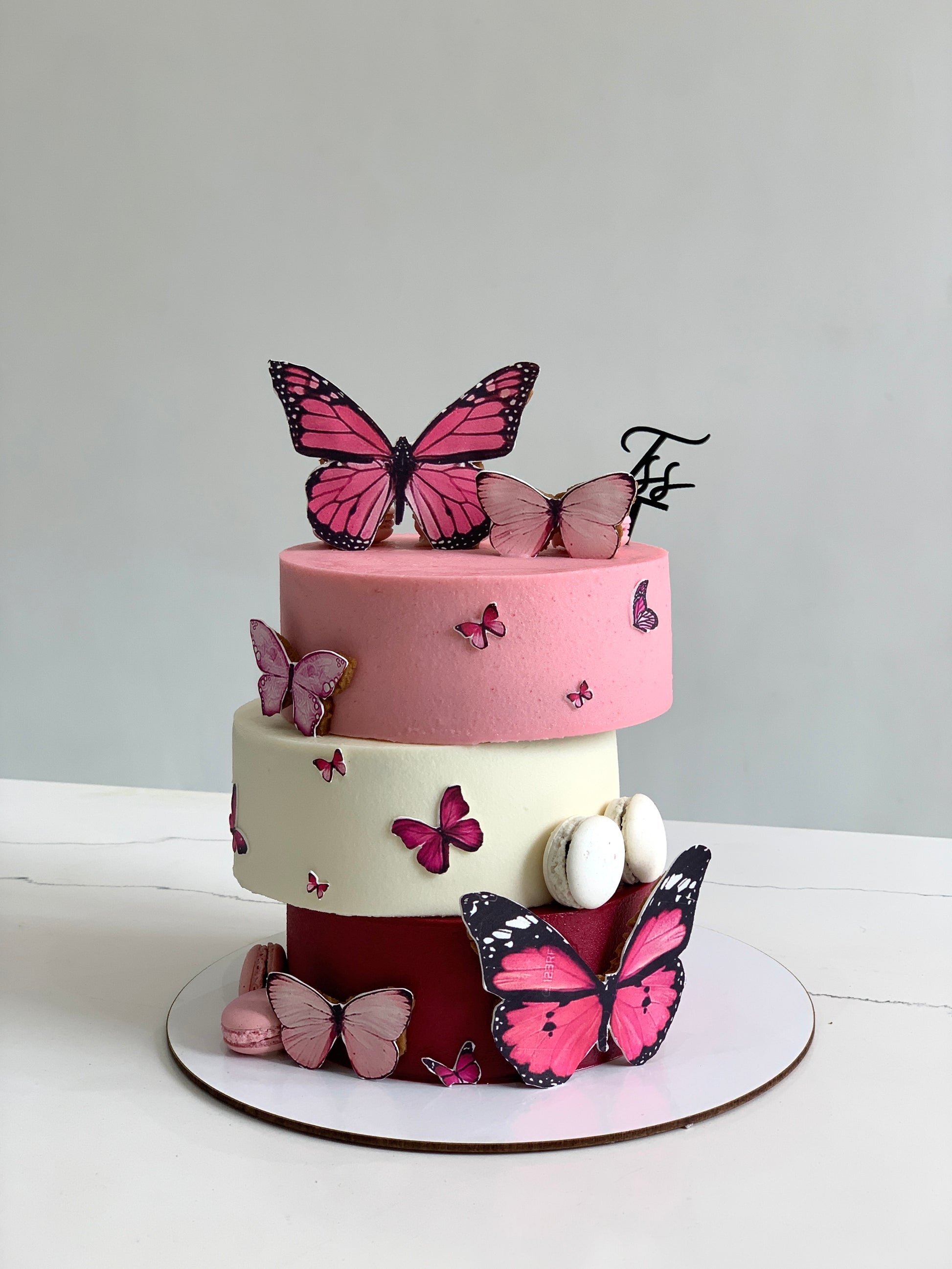 Asymmetrical Cakes by The Sinful Spoon