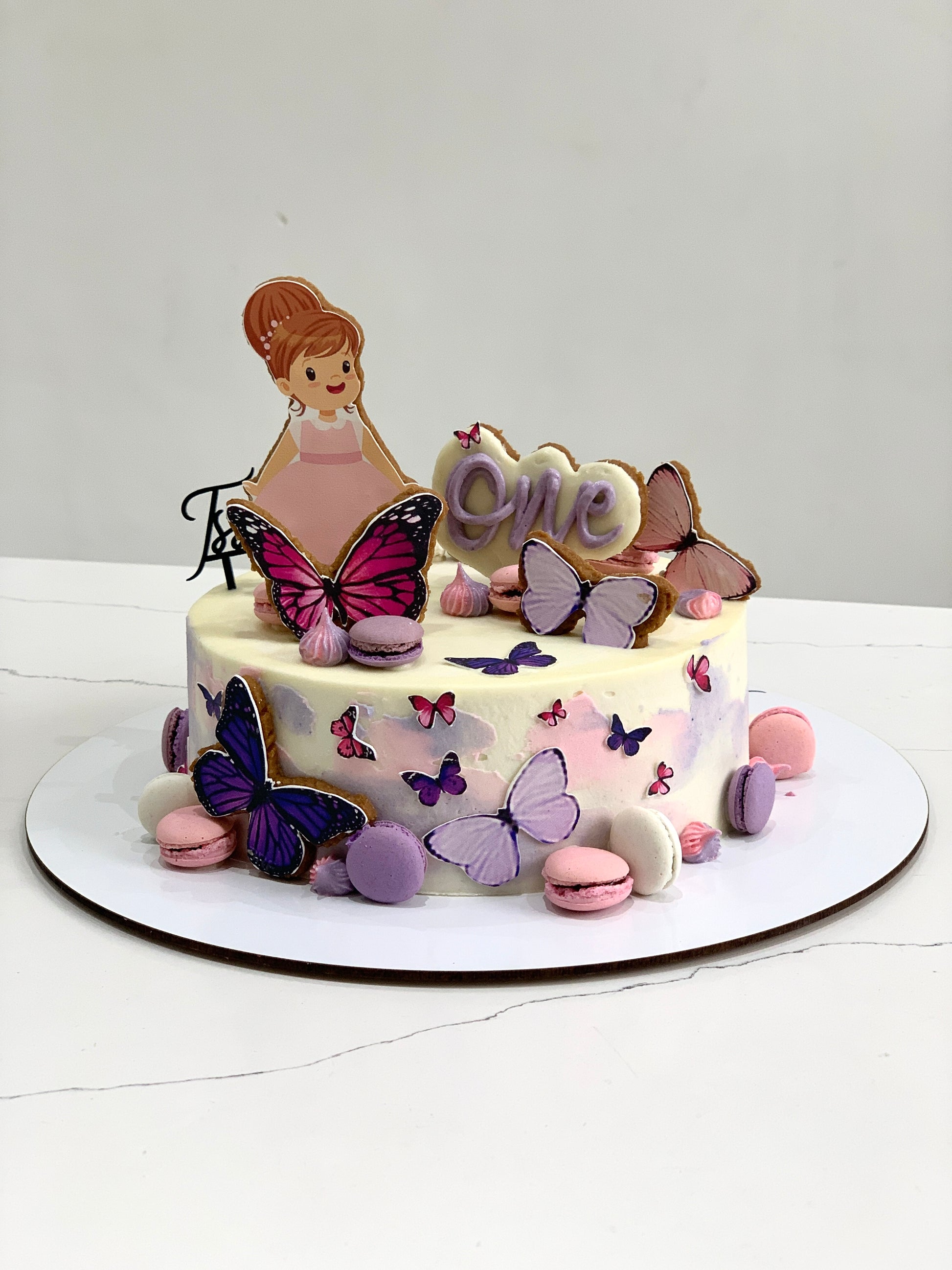 Edible Paper Cakes (Baby Girl)
