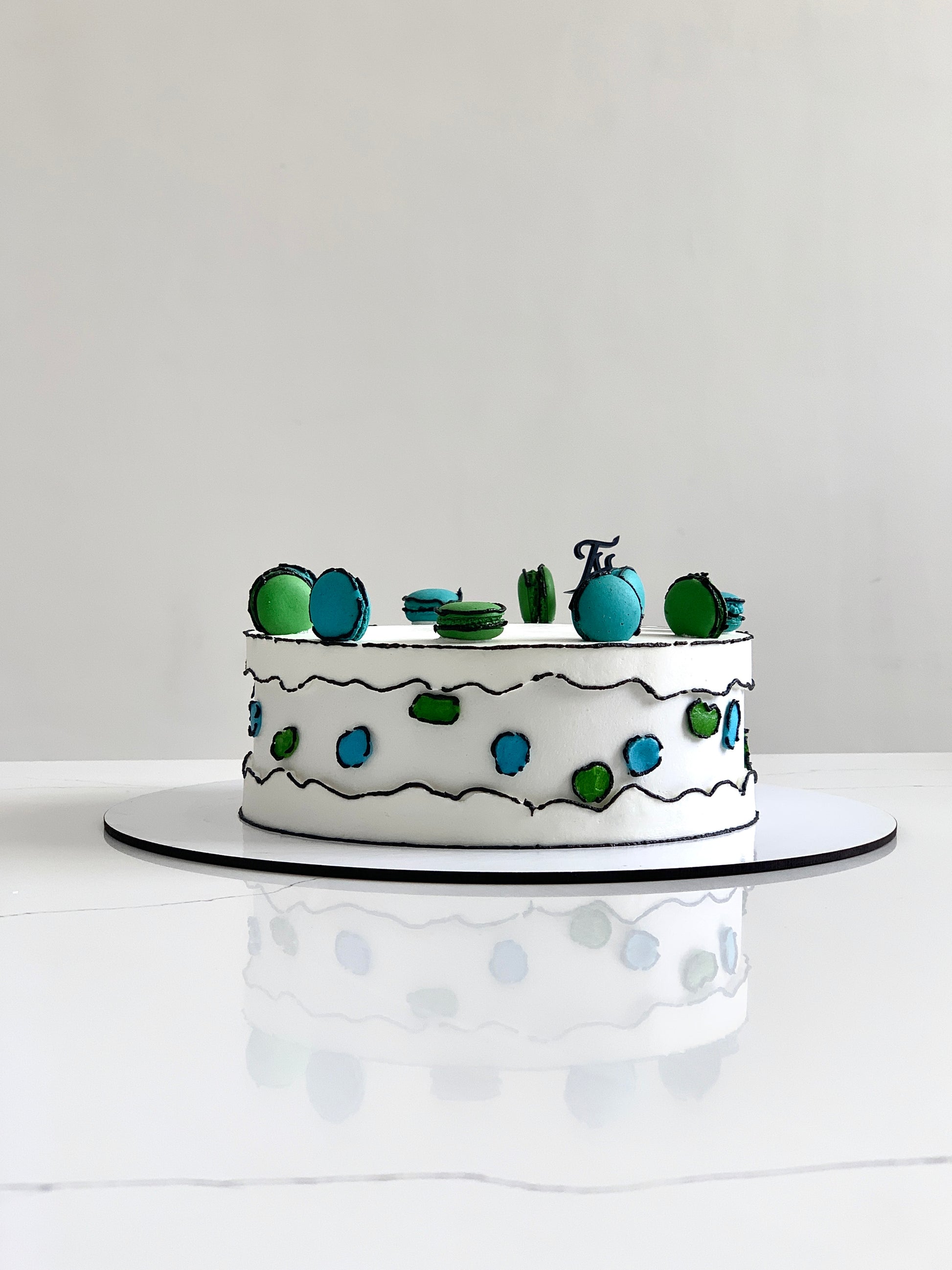 Colorful comic-themed cakes from The Sinful Spoon with vibrant icing and fun, playful designs for special celebrations.