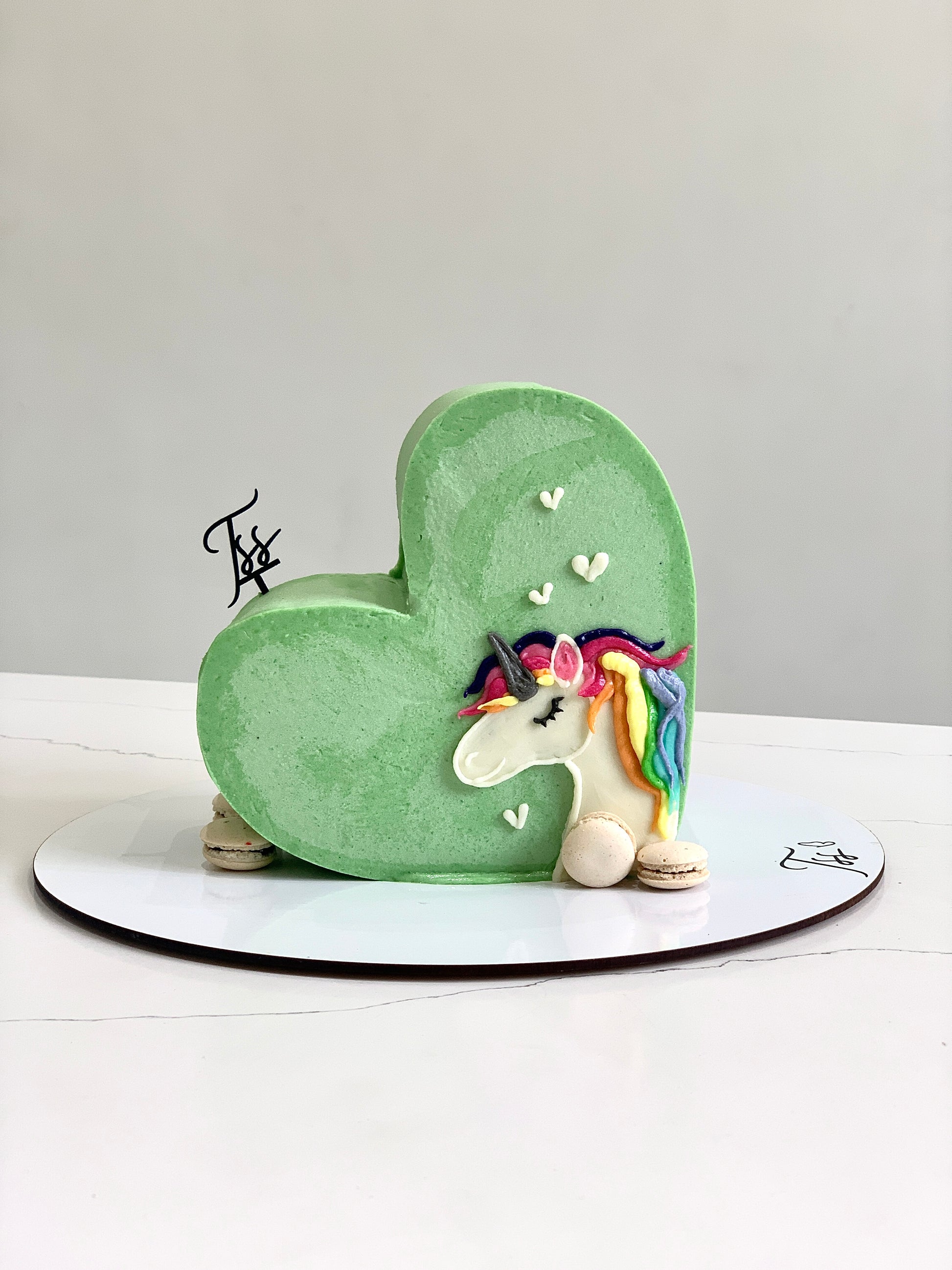 Heart Shaped Cakes by The Sinful Spoon