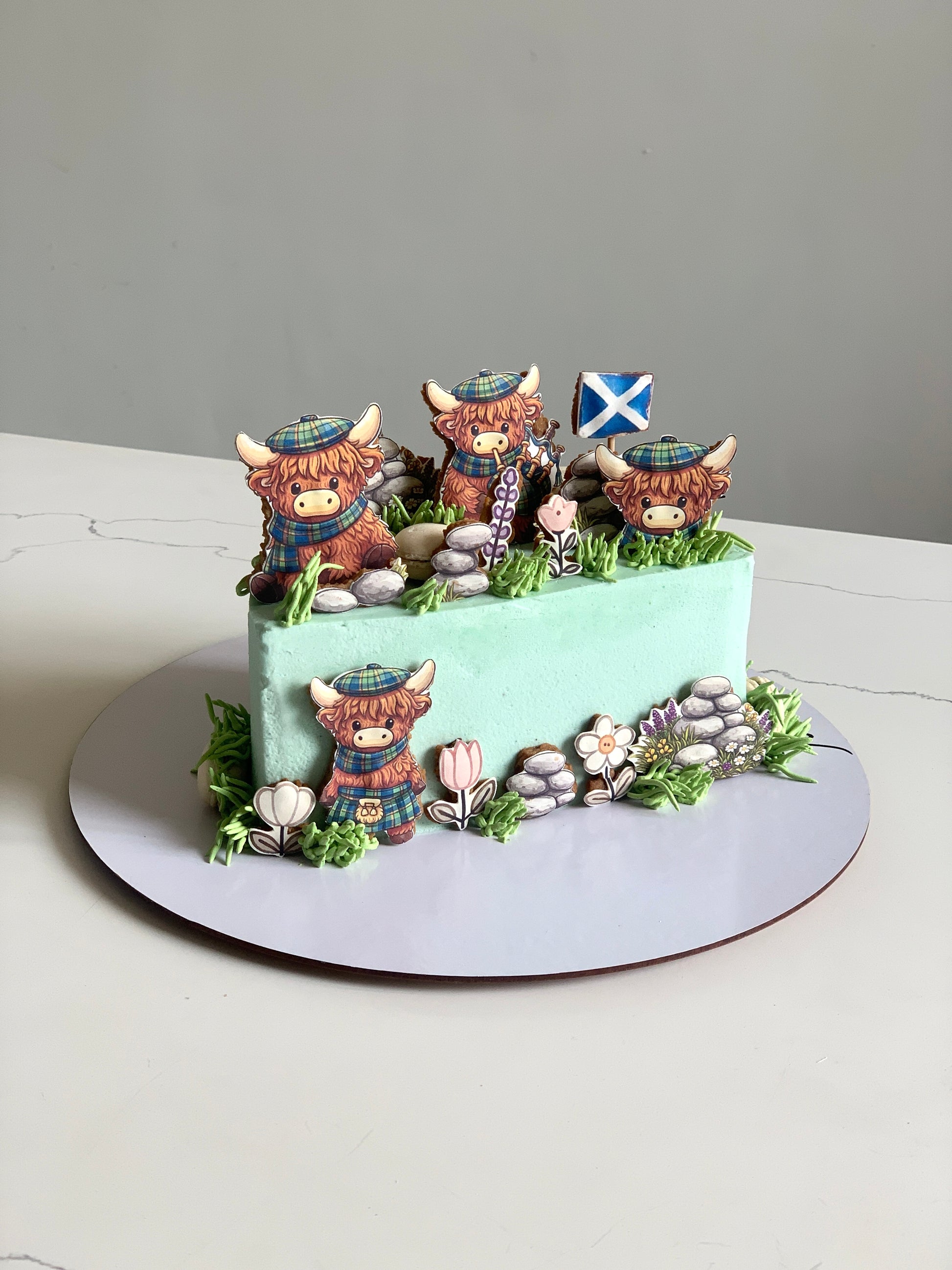 Edible Paper Cake (Baby Boy)