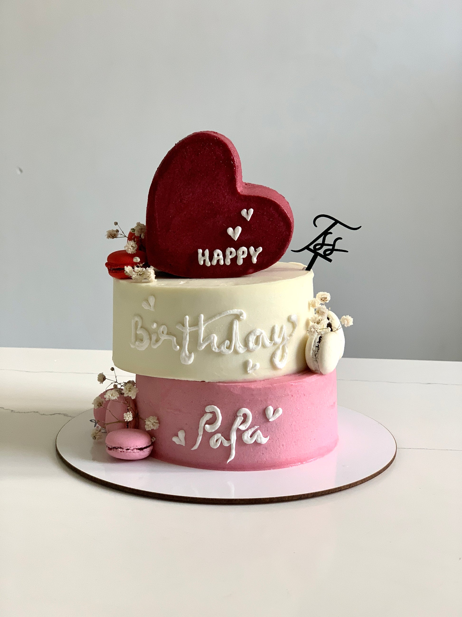 Heart Shaped Cakes by The Sinful Spoon