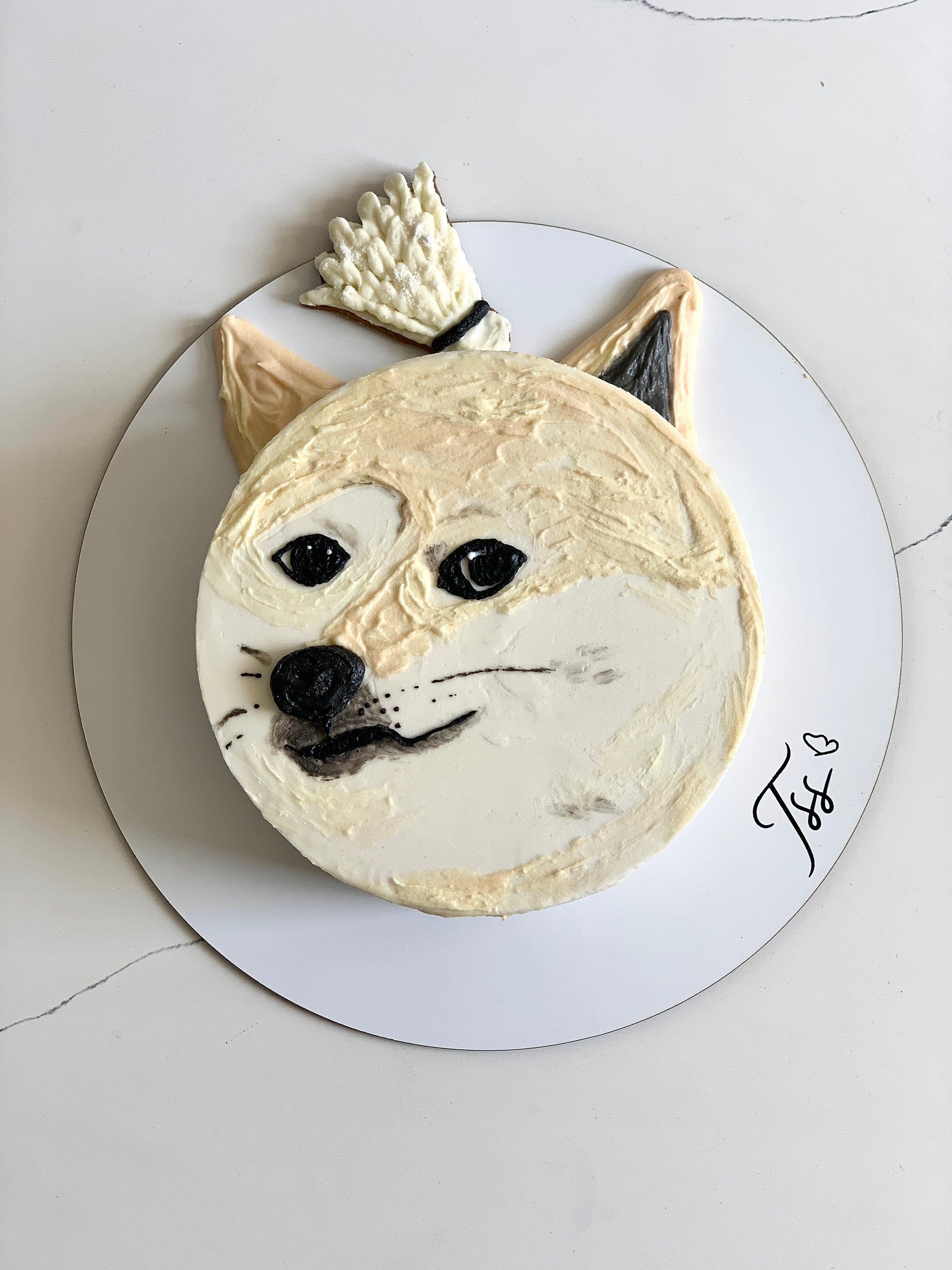 Buttercream Illustration Cakes by The Sinful Spoon featuring colorful, detailed cake decorations and artistic edible designs.