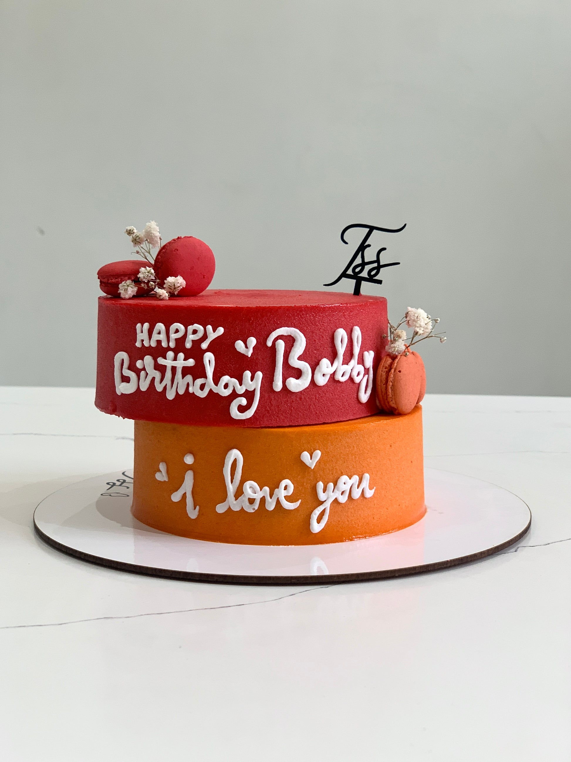 Asymmetrical Cakes by The Sinful Spoon