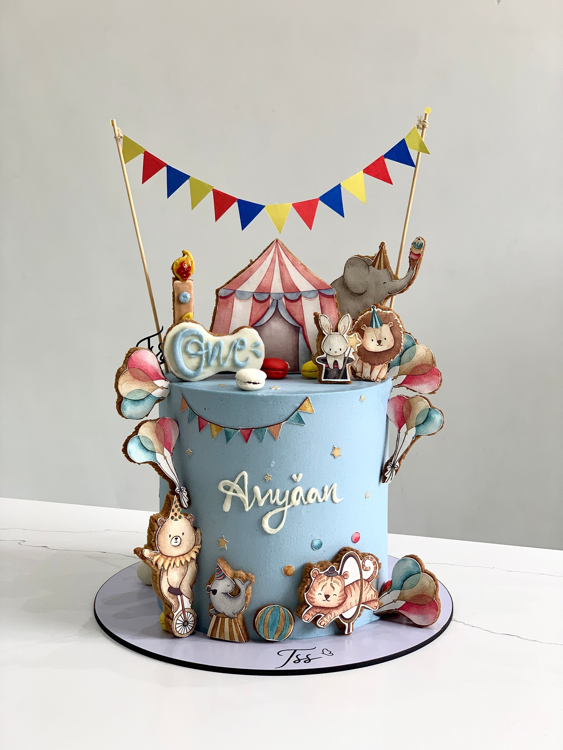 Edible Paper Cake (Baby Boy)
